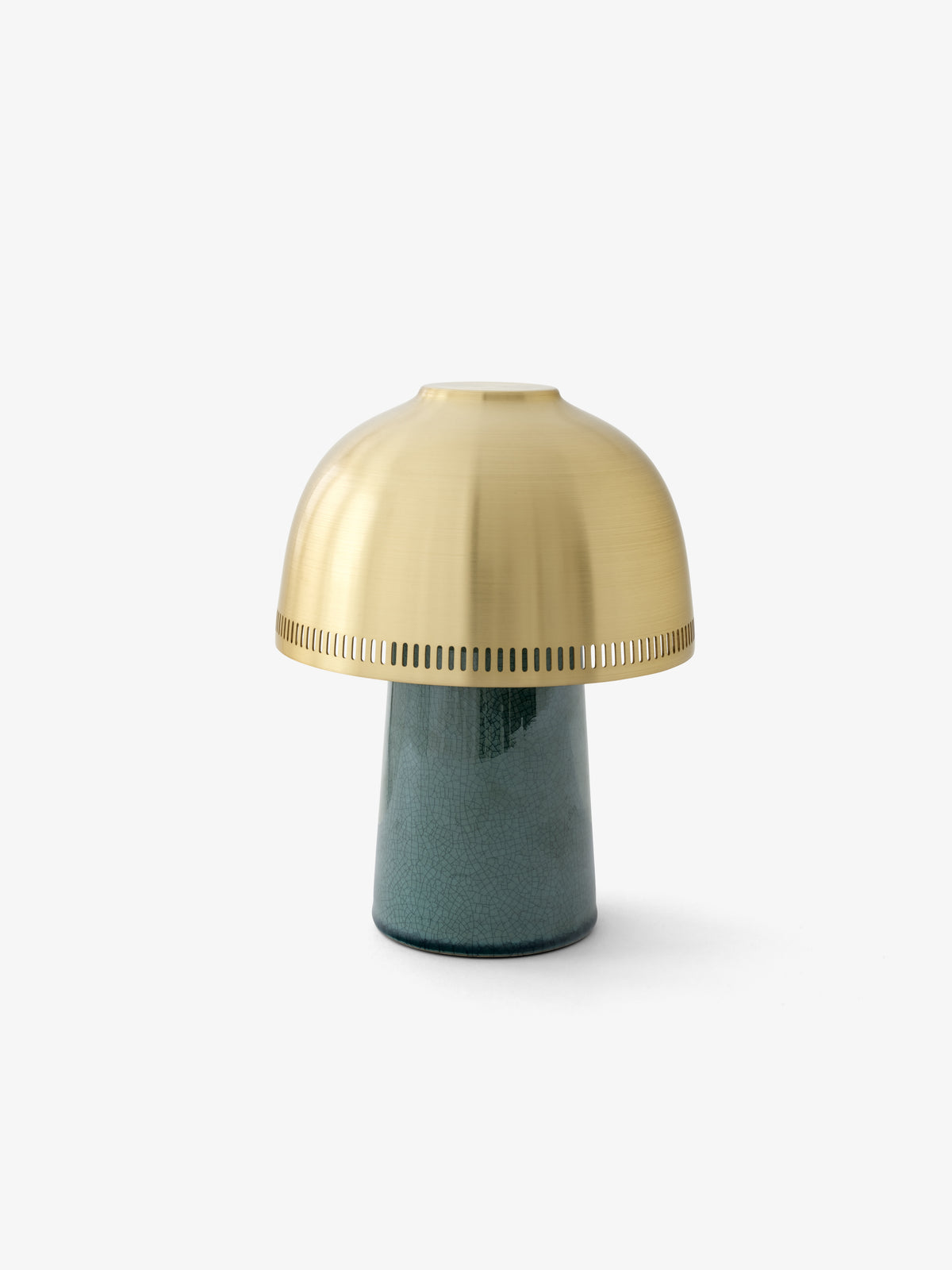 Lampa przenośna RAKU SH8 mosiężny klosz z morską podstawą
