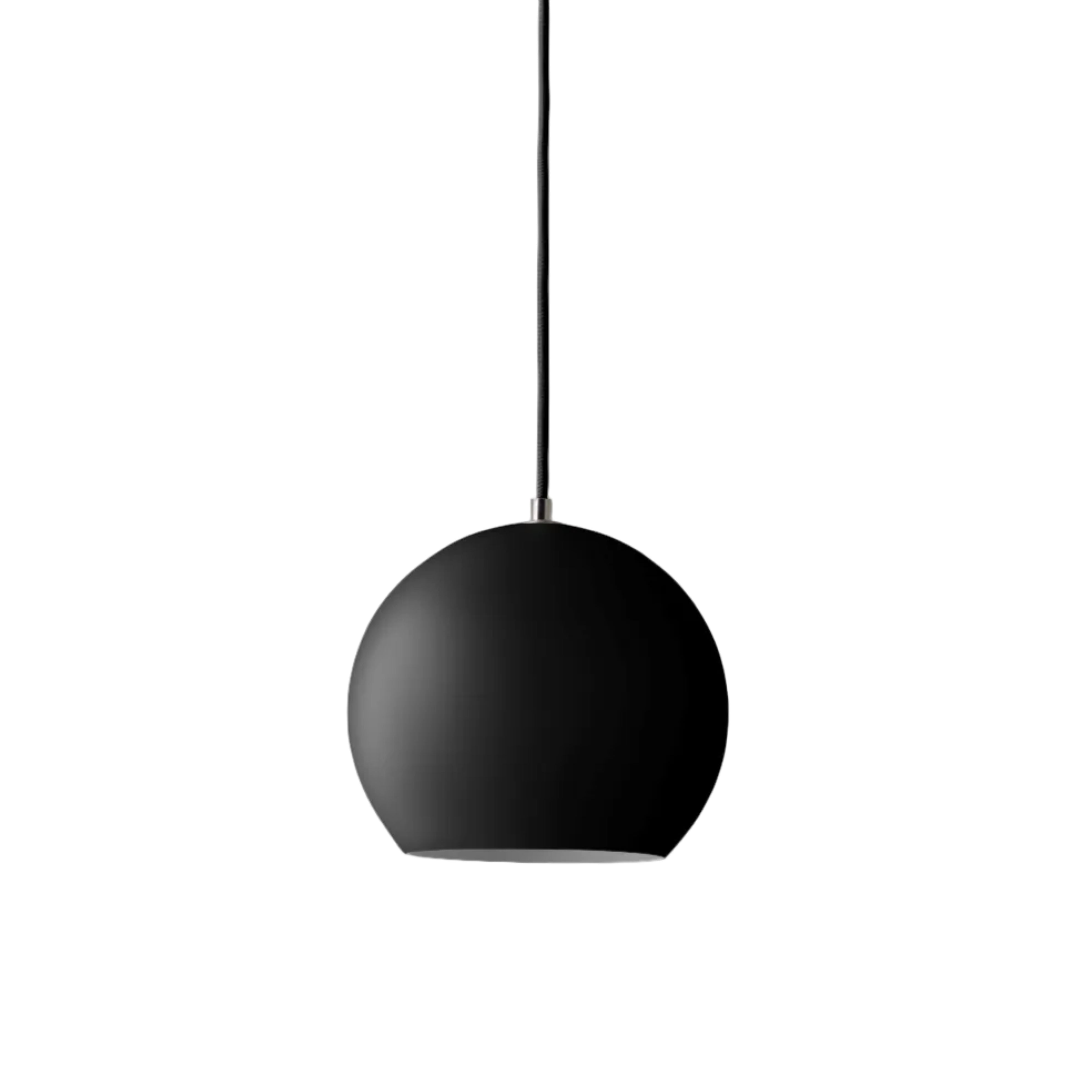 Lampa wisząca TOPAN VP6 matowy czarny klosz