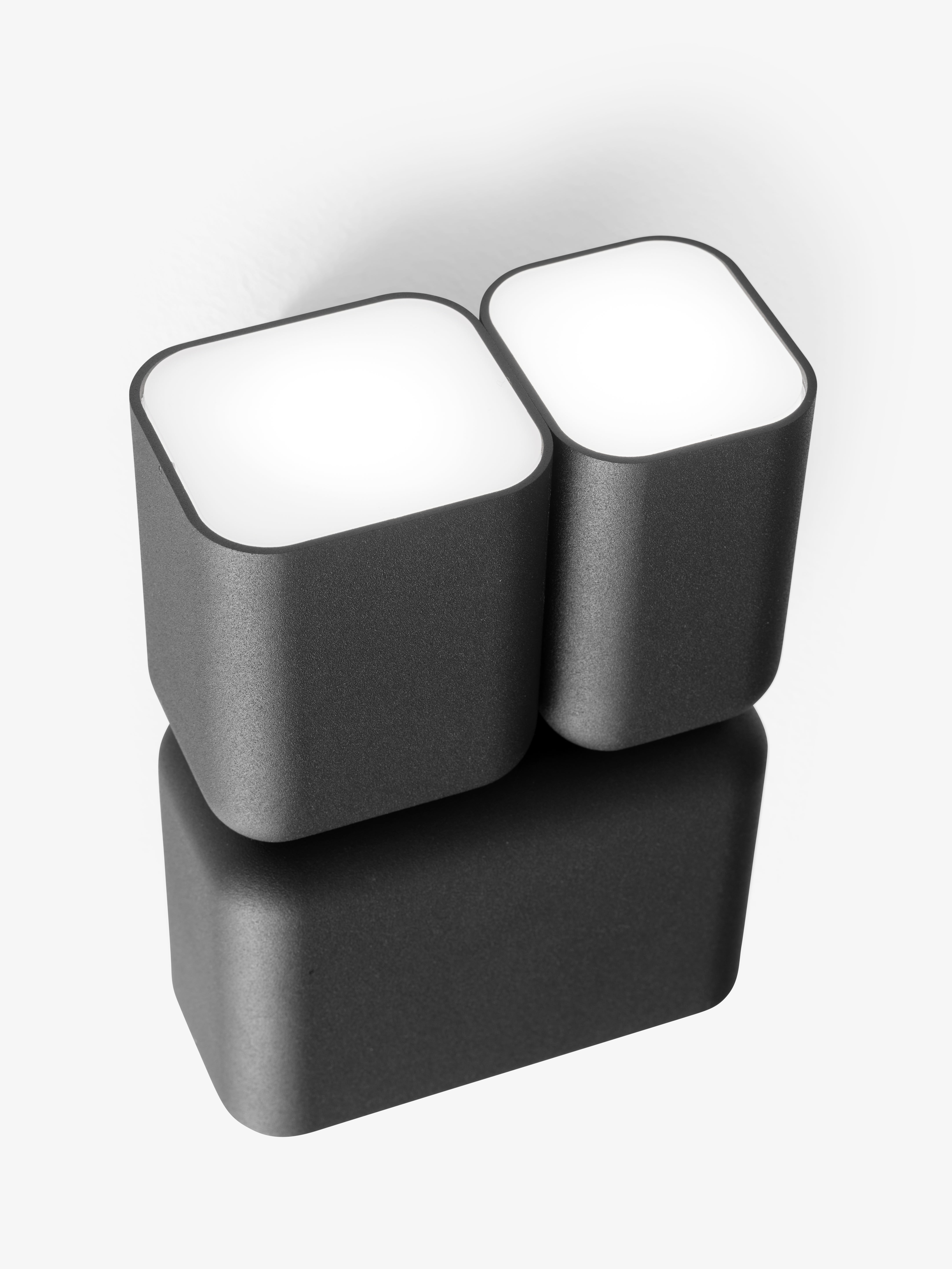Lampa ścienna TABATA czarny