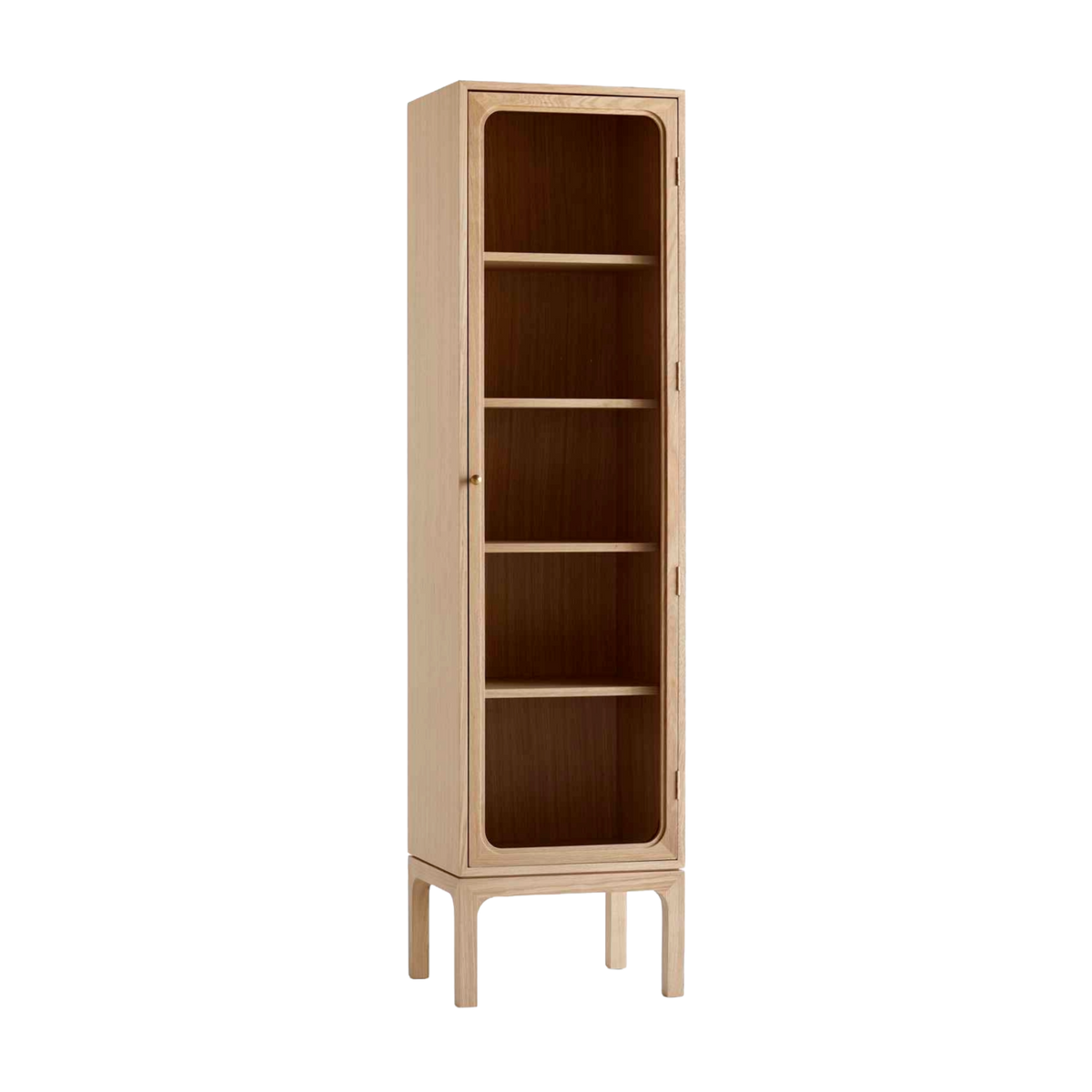 Witryna TRACE SC87 lakierowany dąb