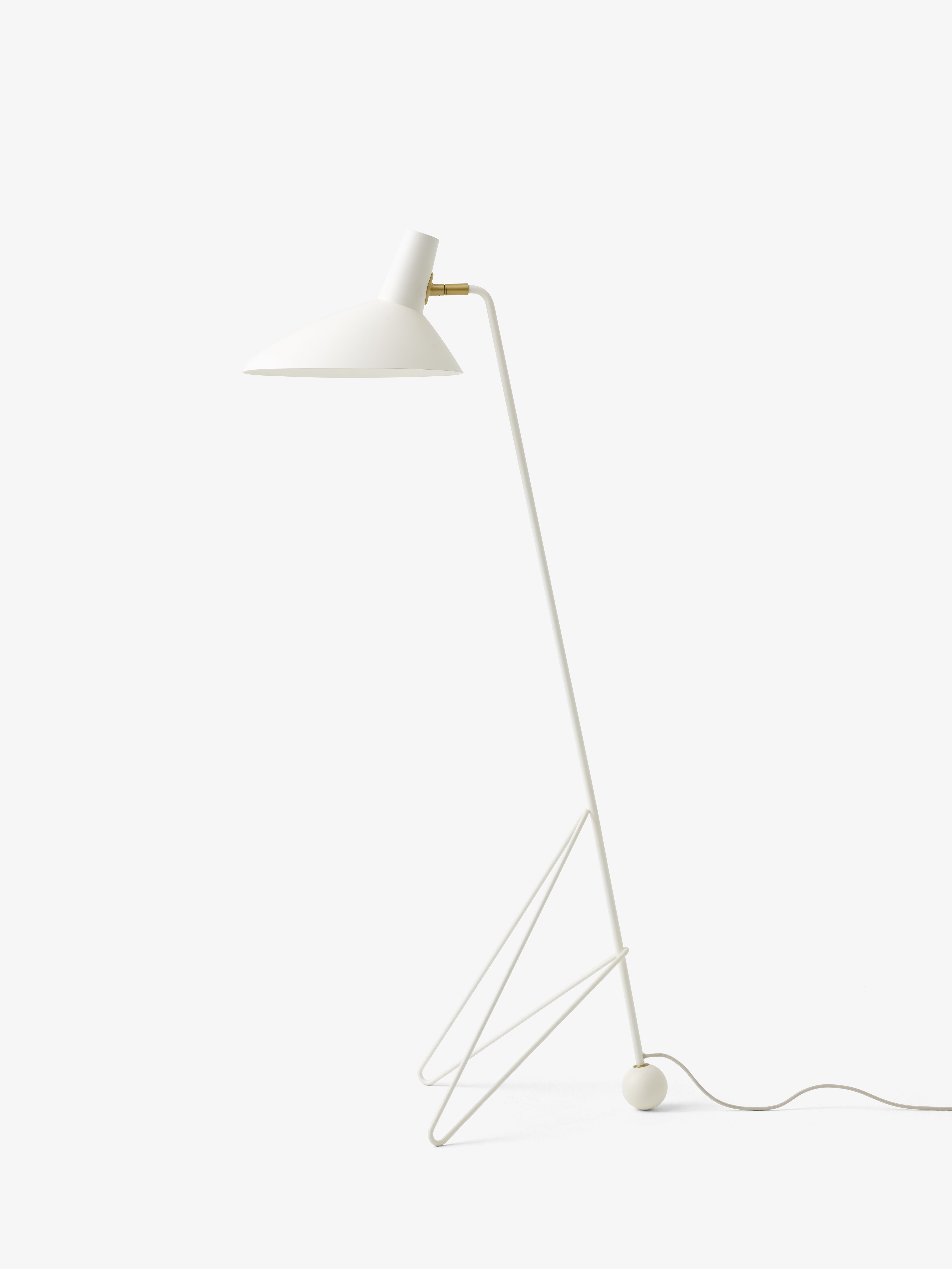 Lampa podłogowa TRIPOD HM8 biały