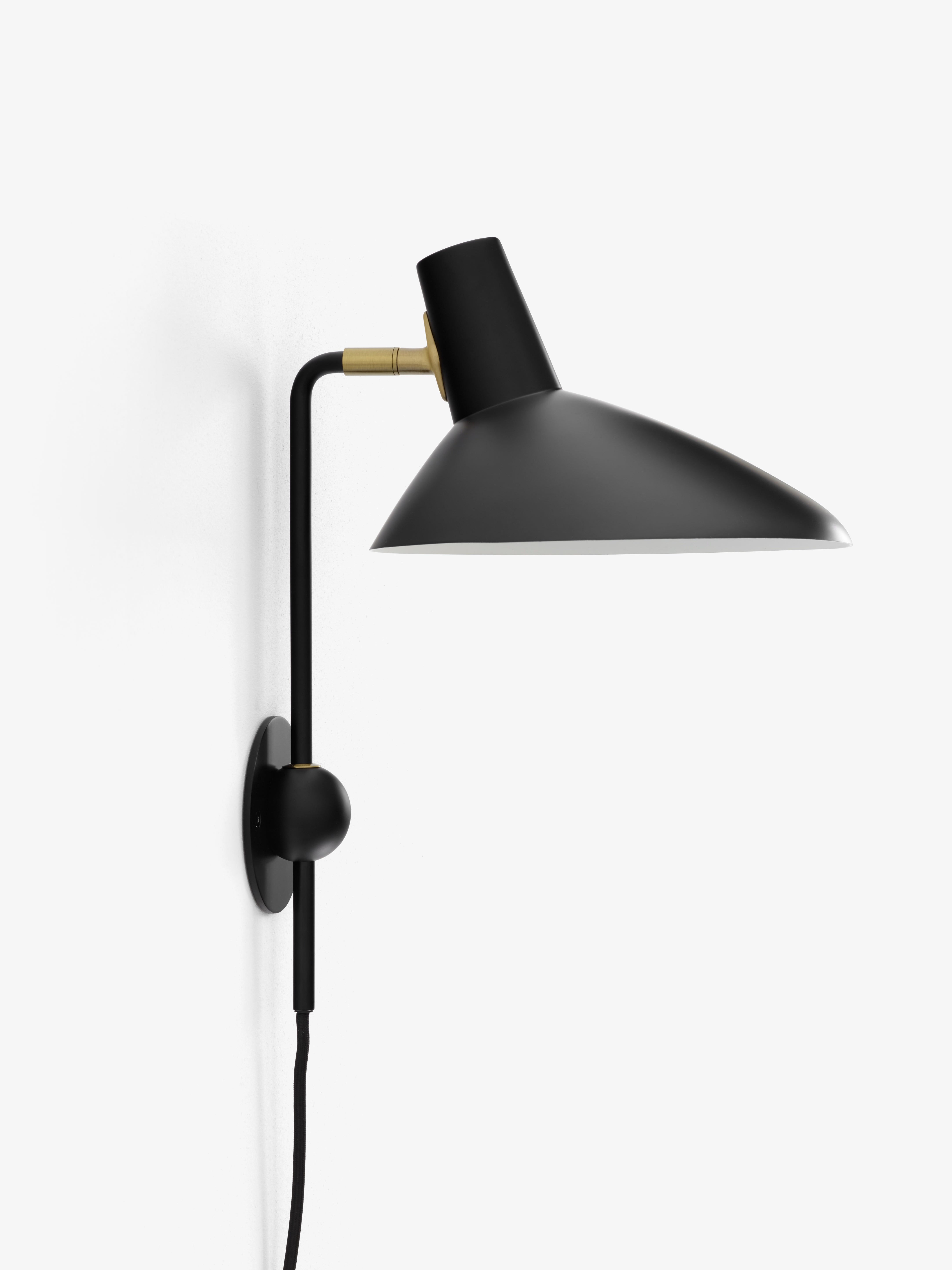 Lampa ścienna TRIPOD HM12 czarny
