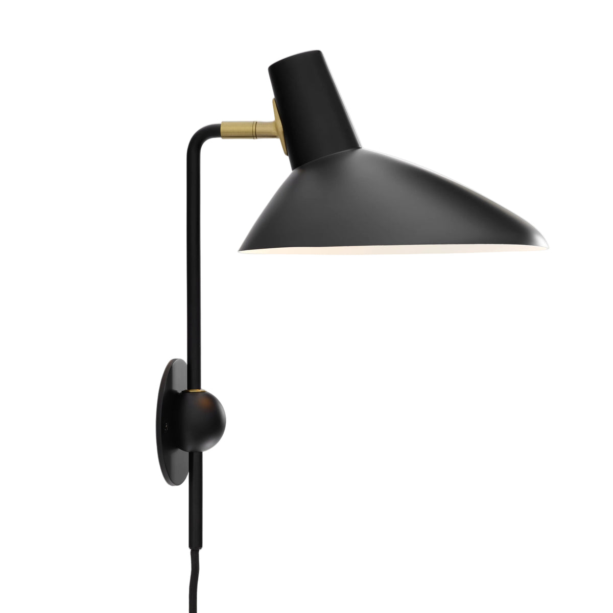 Lampa ścienna TRIPOD HM12 czarny
