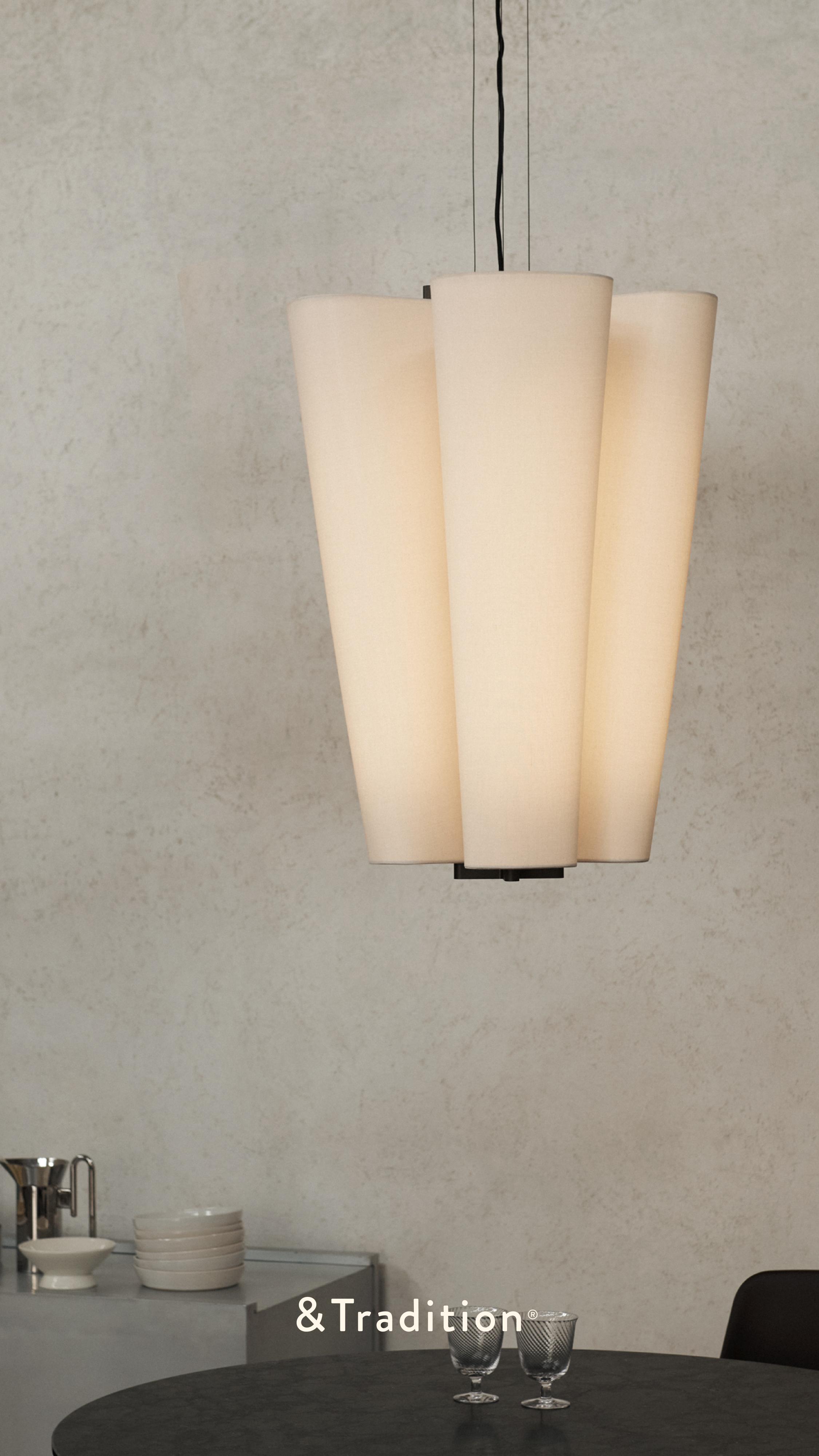 Lampa wisząca BELLA beżowy z brązowym wykończeniem