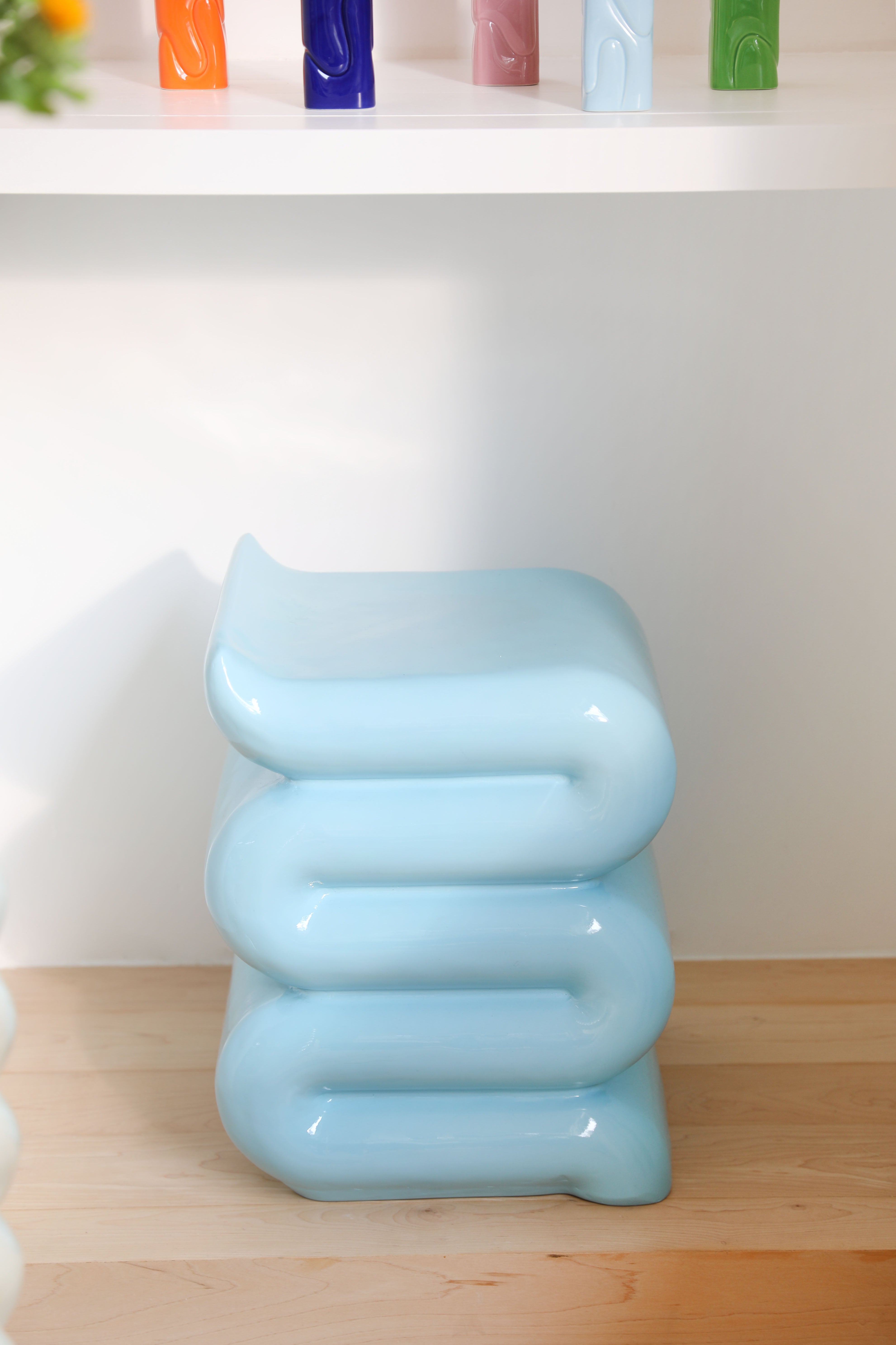 WHIP Blue Side Table