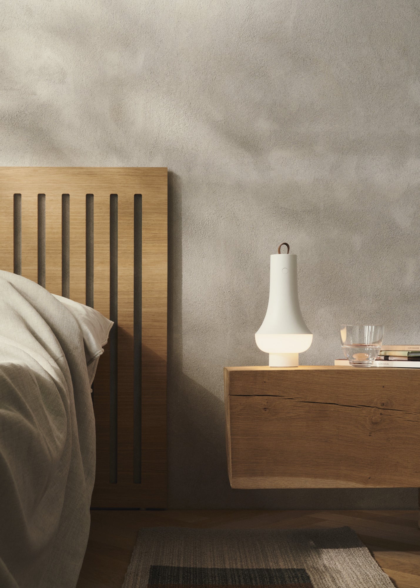 Portable lamp TOMOSHI white