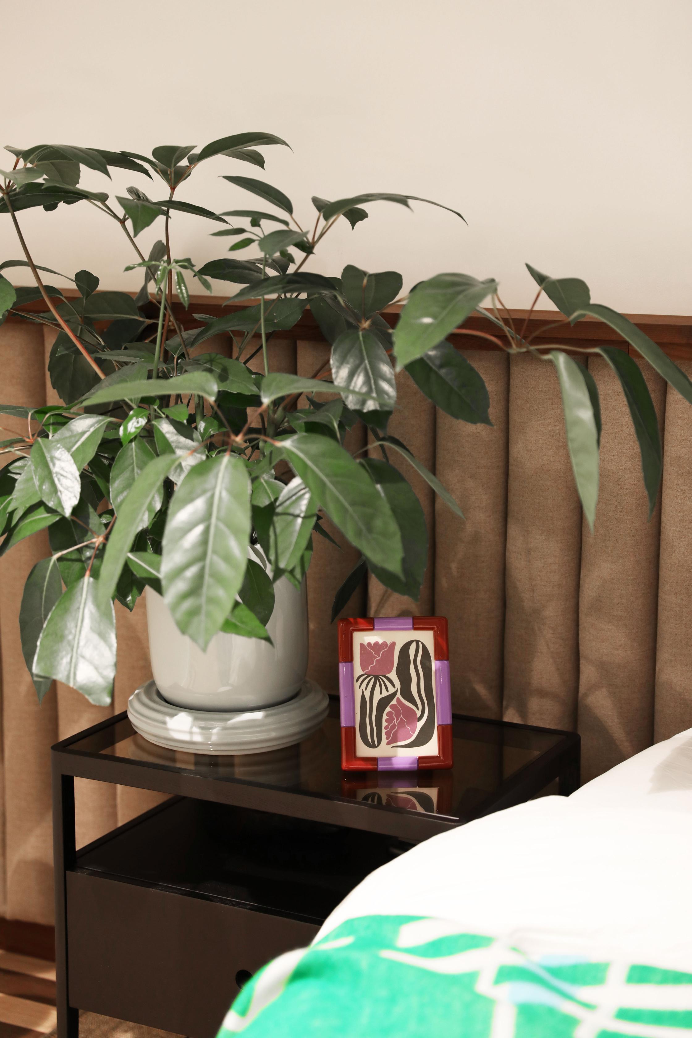 RIFT RECTANGLE photo frame burgundy with purple