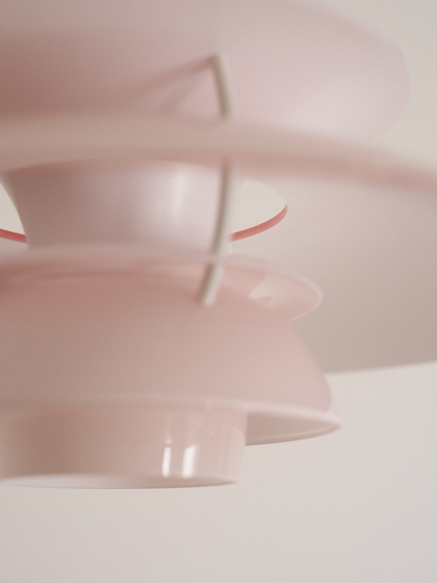 Lampa wisząca PH 5 OPAL jasnoróżowy – Louis Poulsen