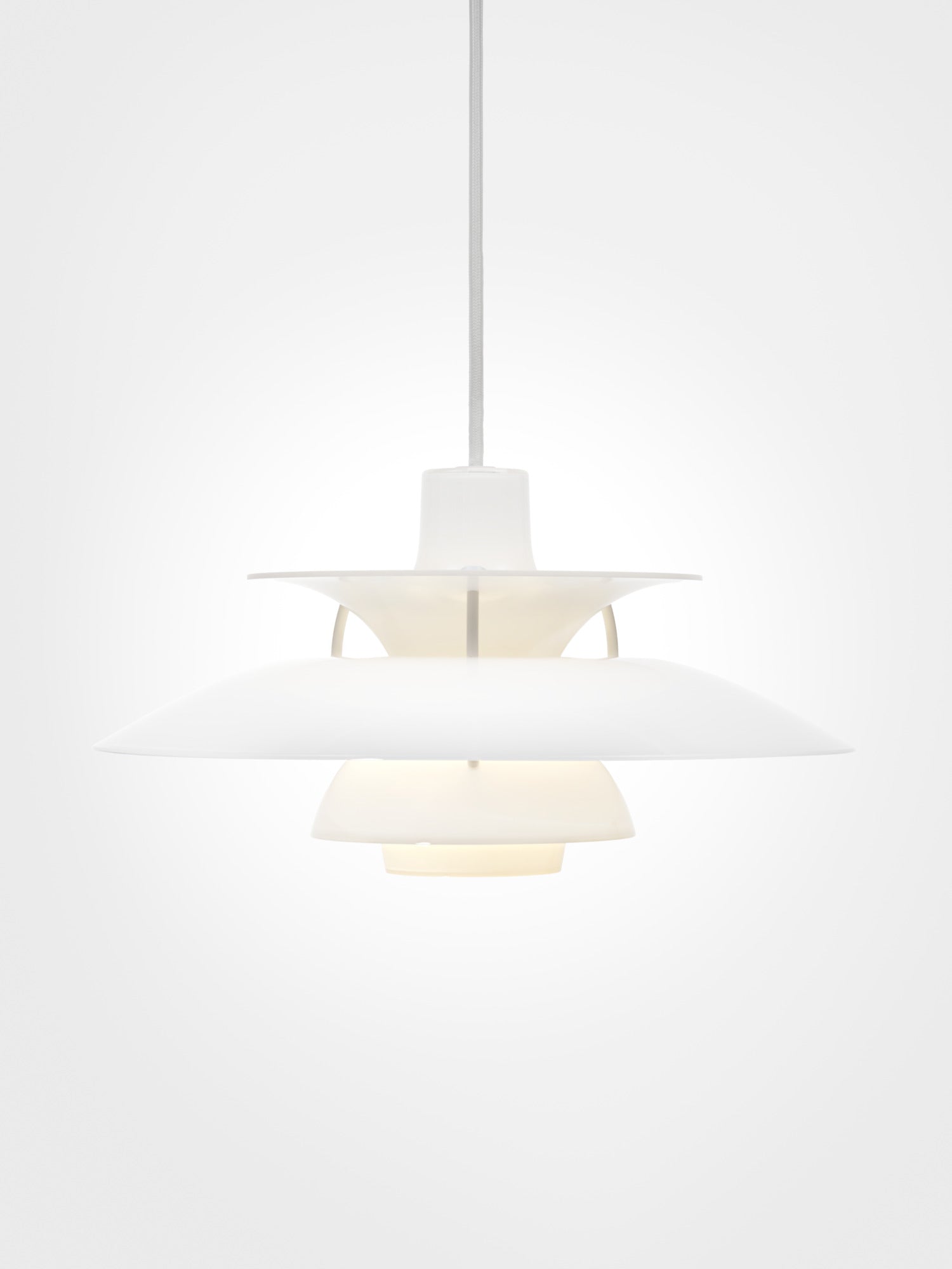 Lampa wisząca PH 5 OPAL biały – Louis Poulsen