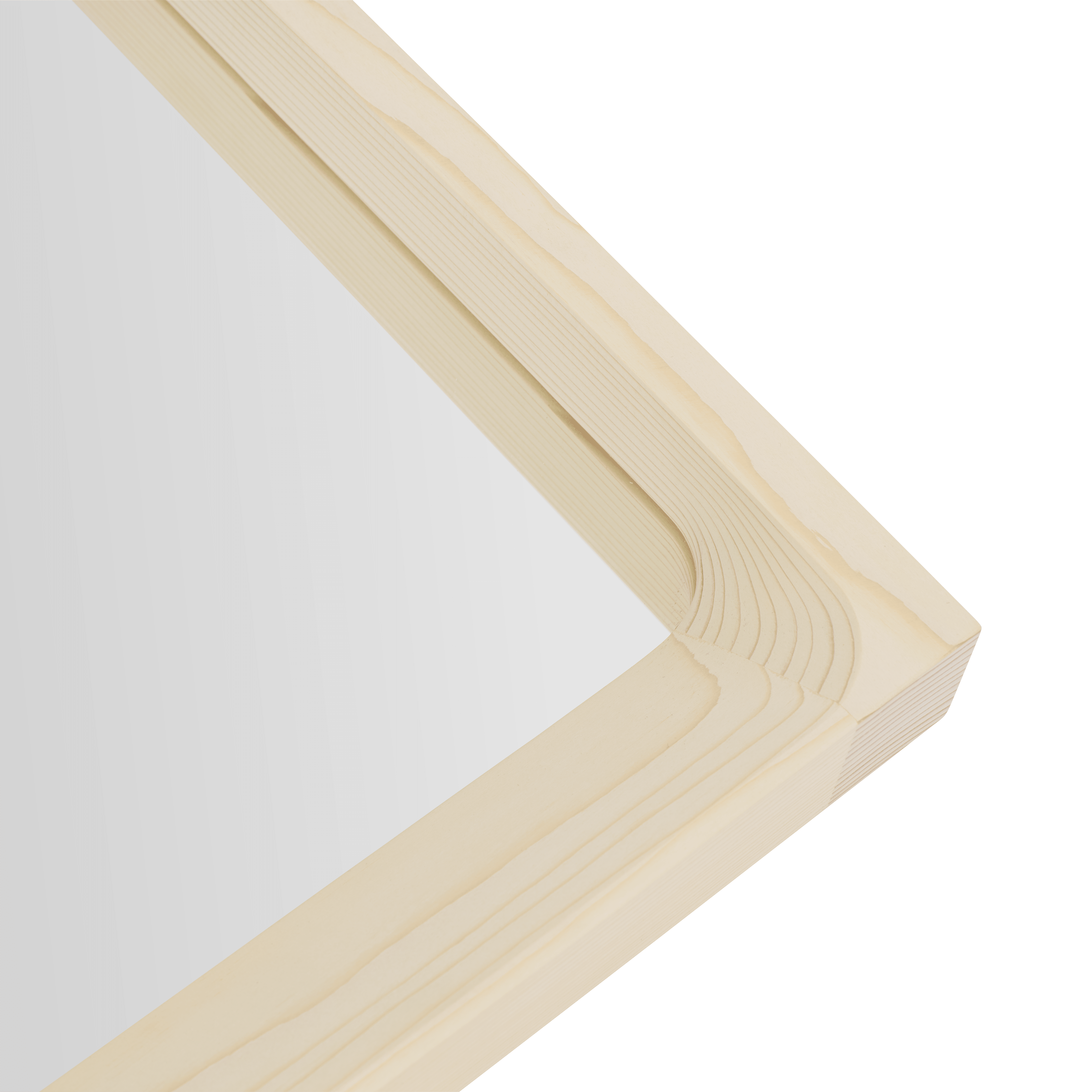 ARCED Mirror Spruce Wood