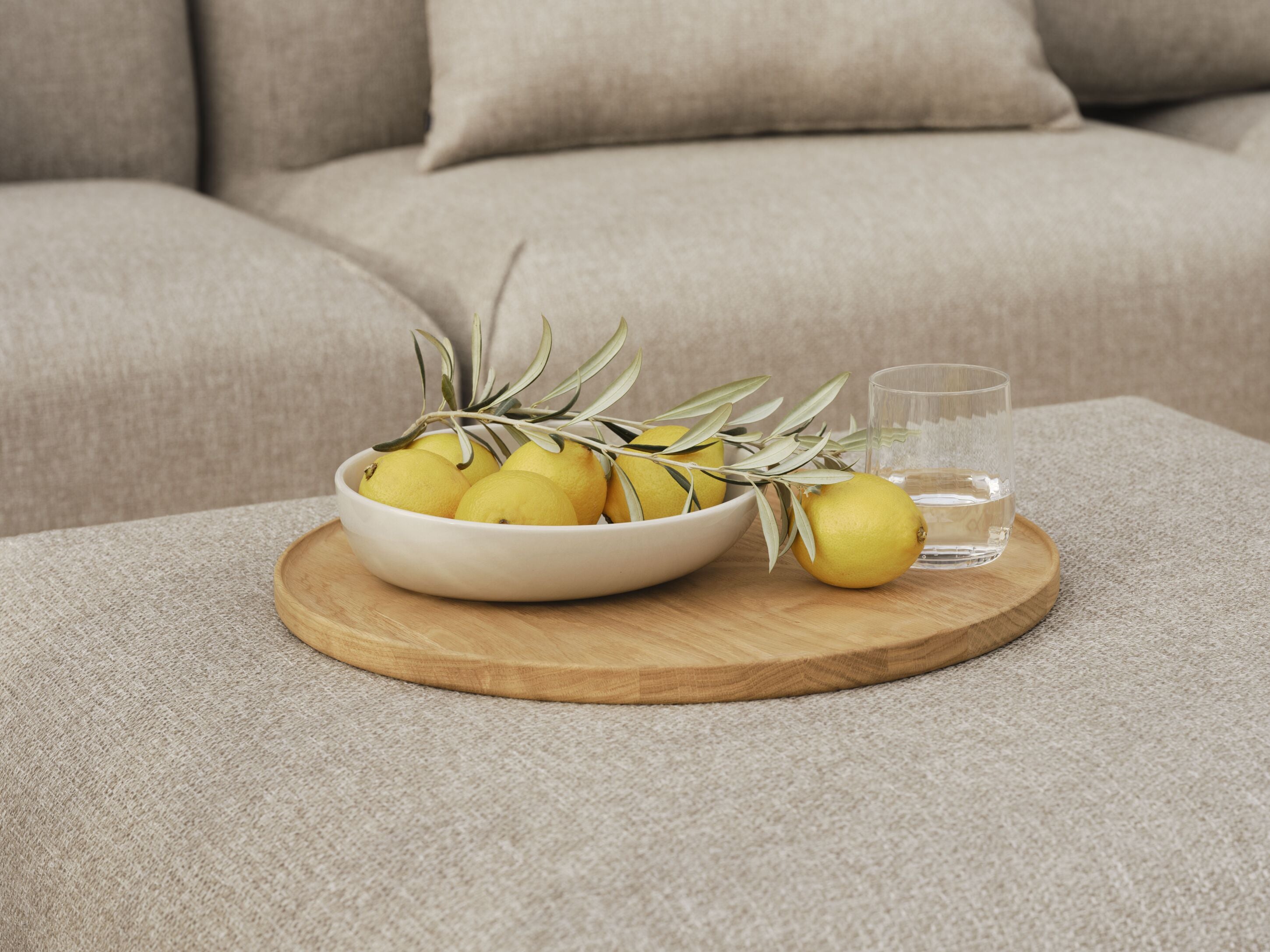 Sofa zewnętrzna modułowa ARKE - moduł środkowy tapicerowany