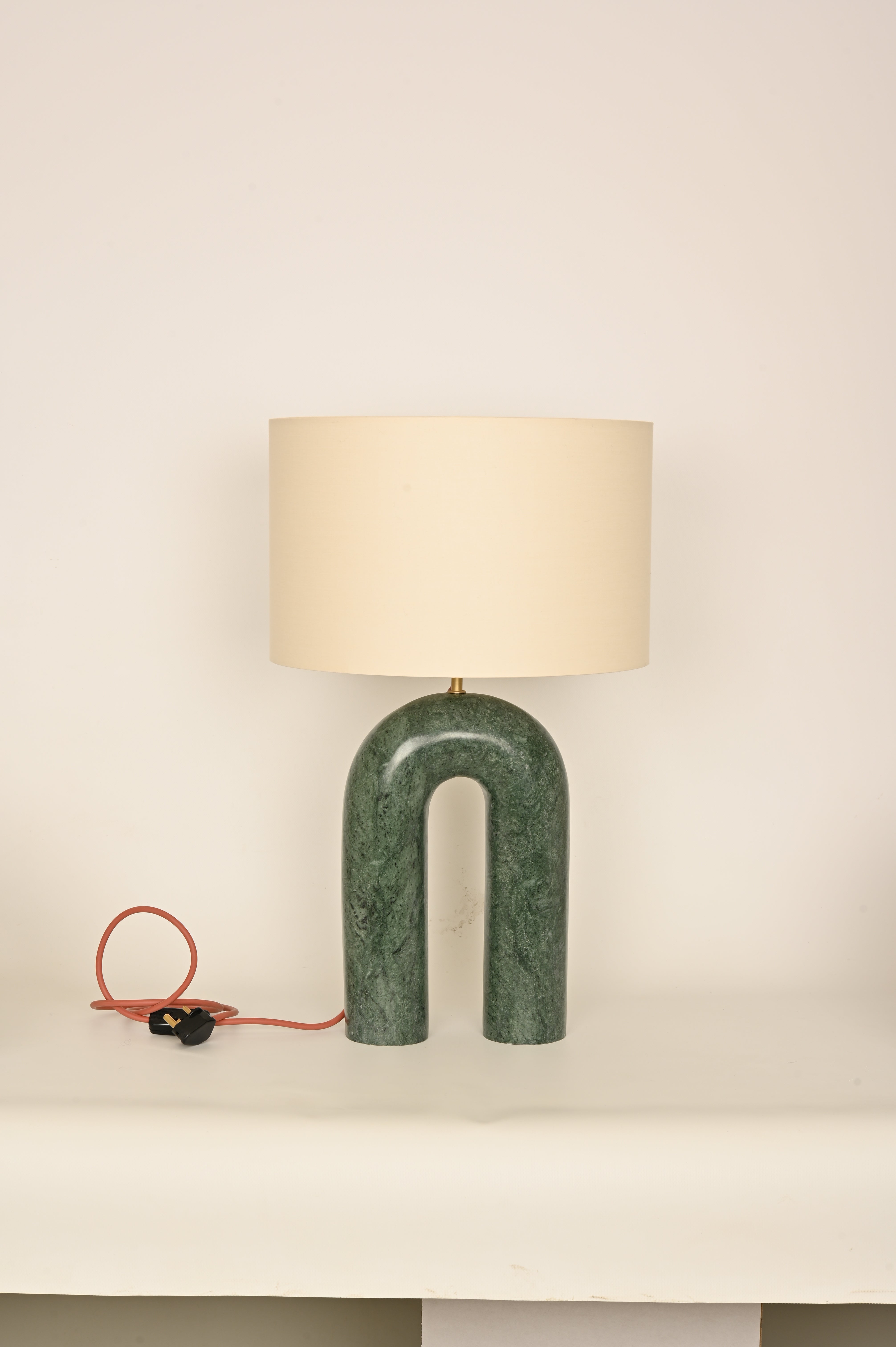 Tischlampe ARKO grüner Marmor