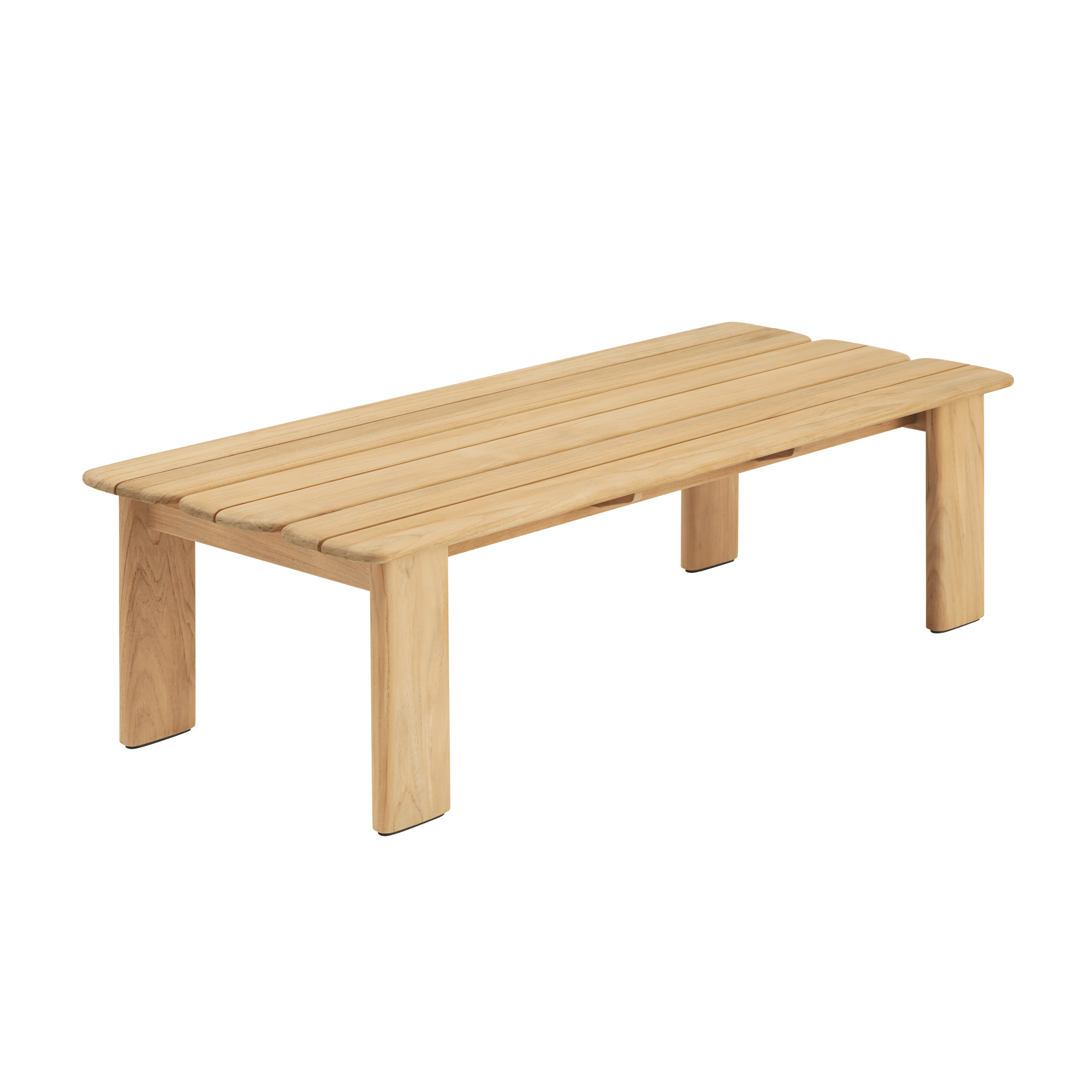 Couchtisch für den Außenbereich ASSEMBLE Teakholz