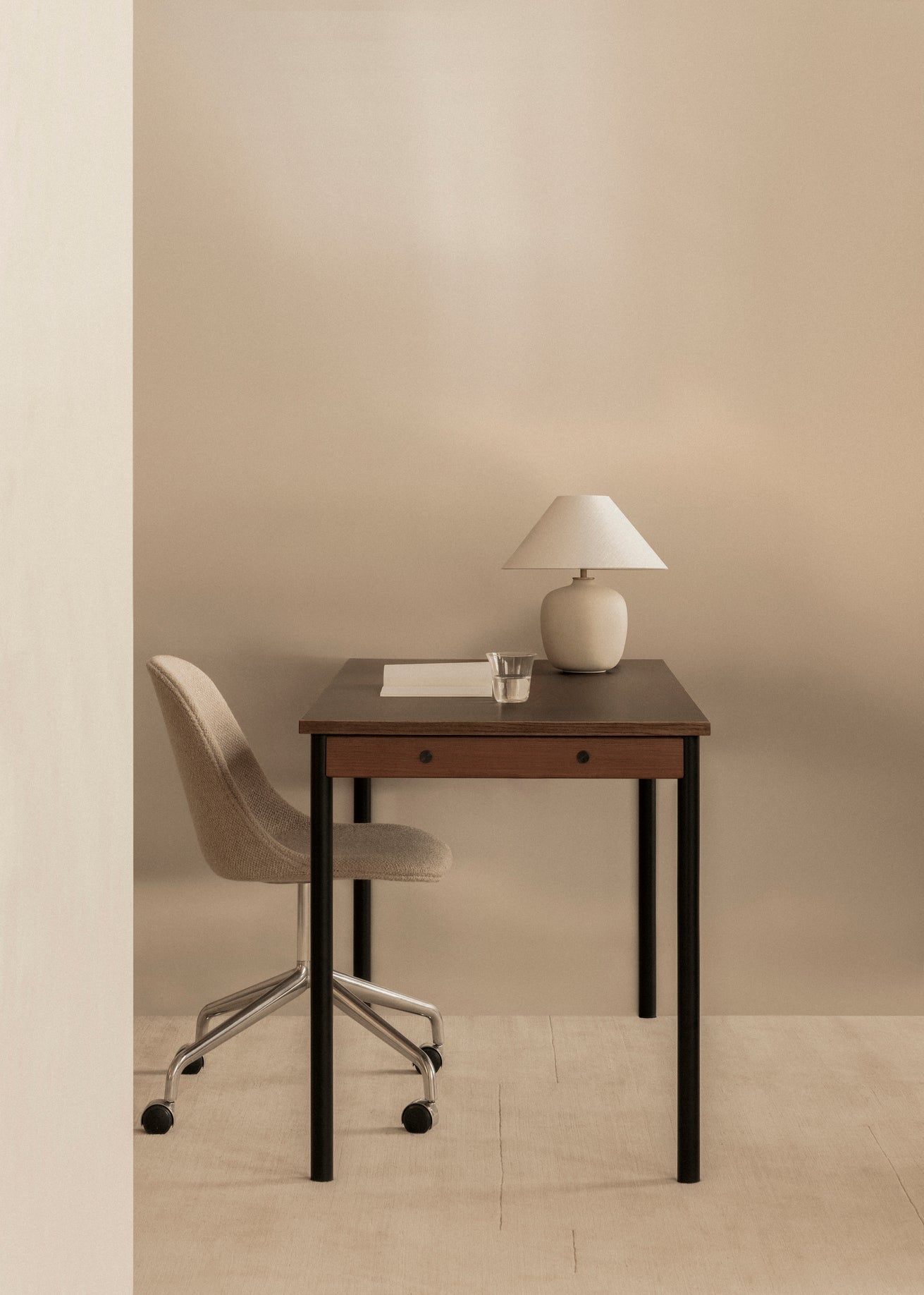 TORSO Table Lamp White Ceramic