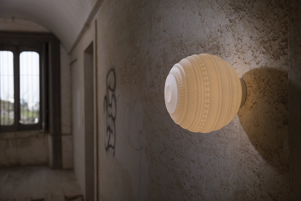 Lampa stołowa BRAILLE biały