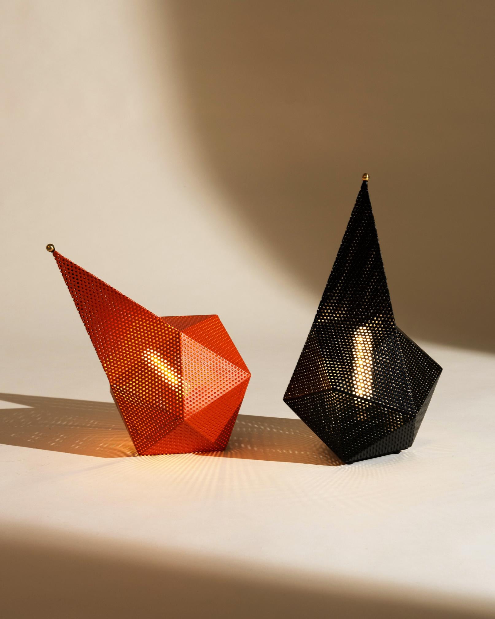Portable lamp BAGHDAD orange