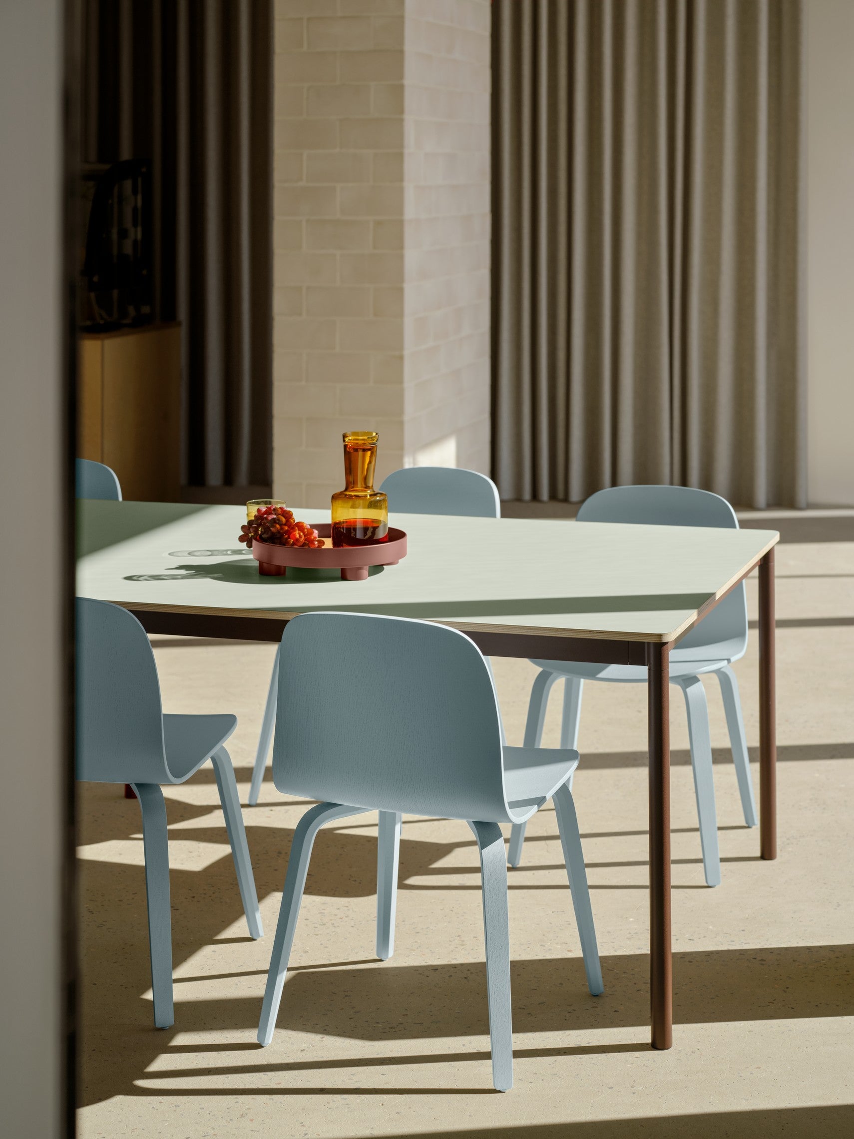 VISU Chair in Blue