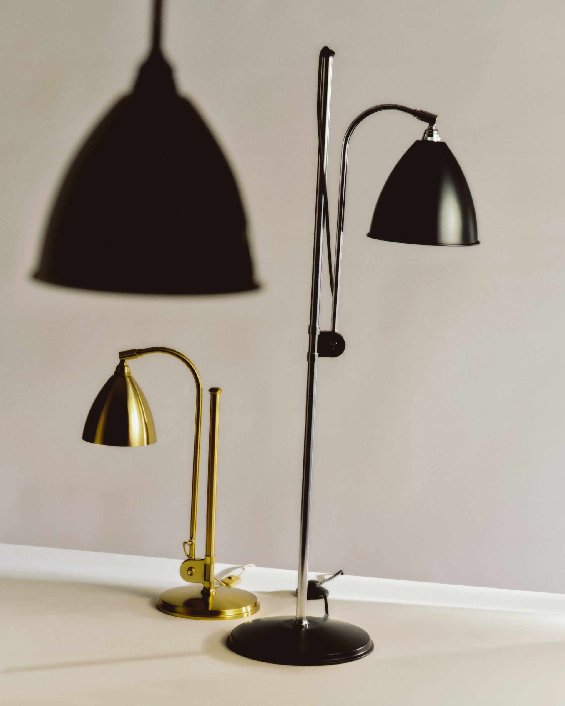 Tischlampe BESTLITE BL1 aus Messing
