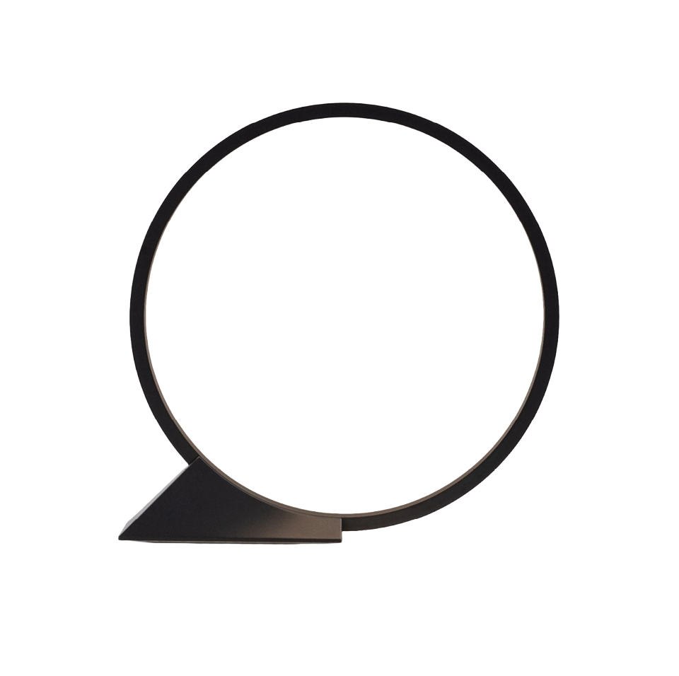 Outdoor floor lamp O black