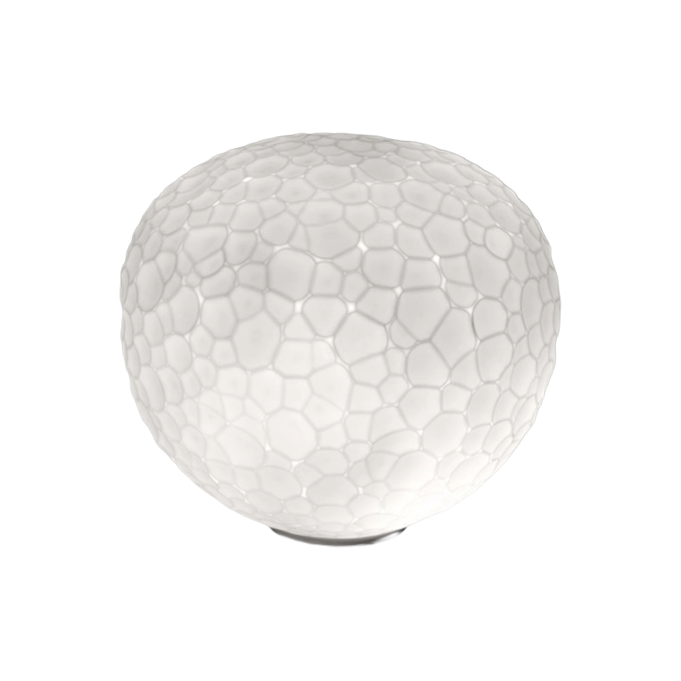 Lampa stołowa METEORITE biały