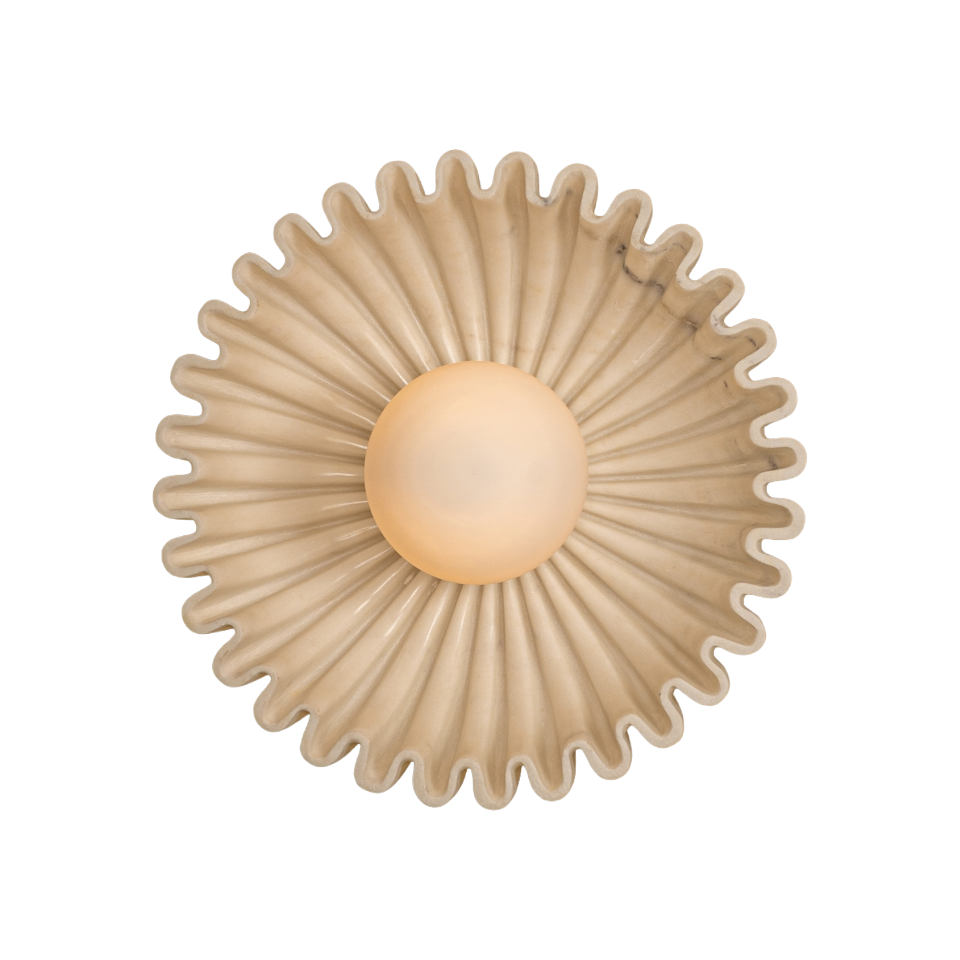 OSTRO Wall Lamp White Marble