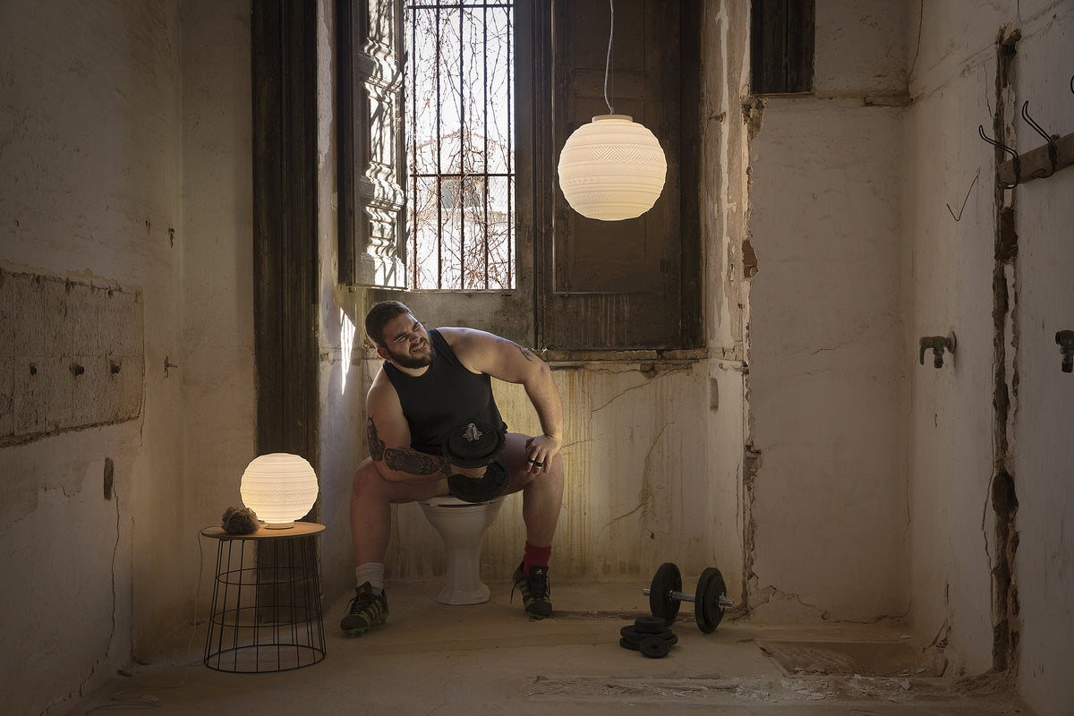 Lampa wisząca BRAILLE biały