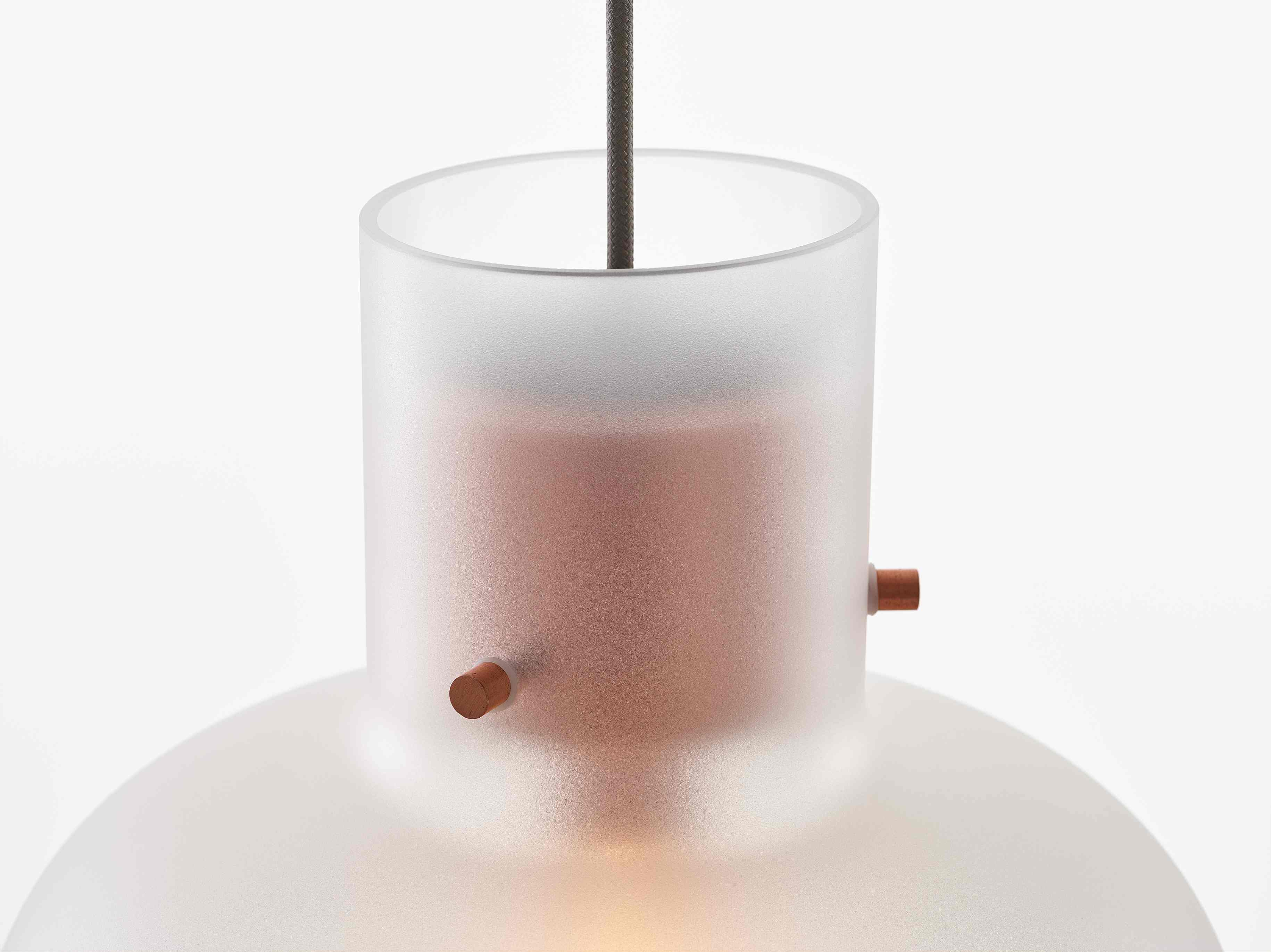 Lampa wisząca AWA LARGE szkło dmuchane