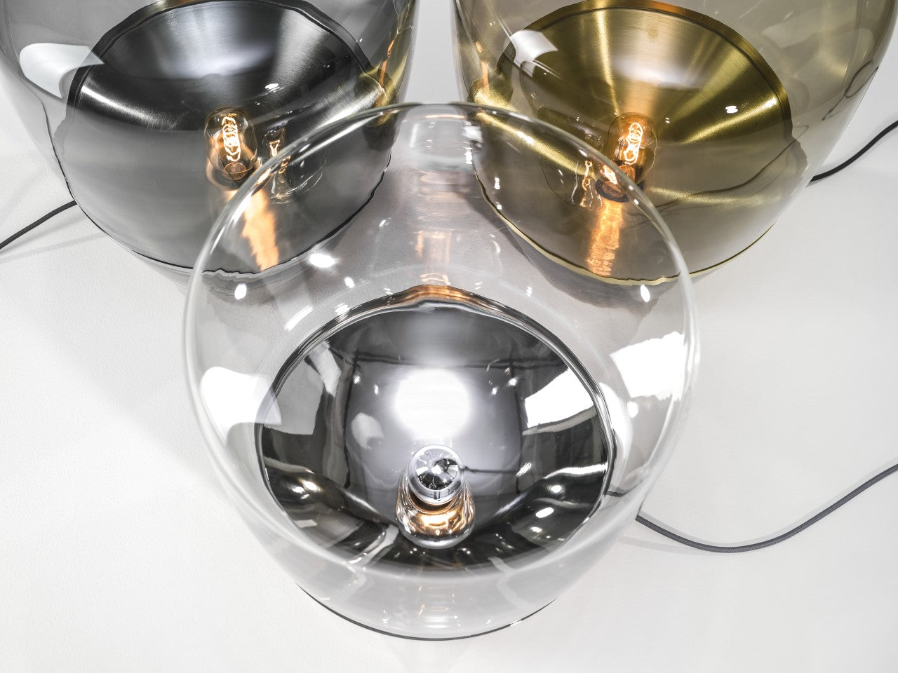 Lampa podłogowa BALLOONS dmuchane szkło