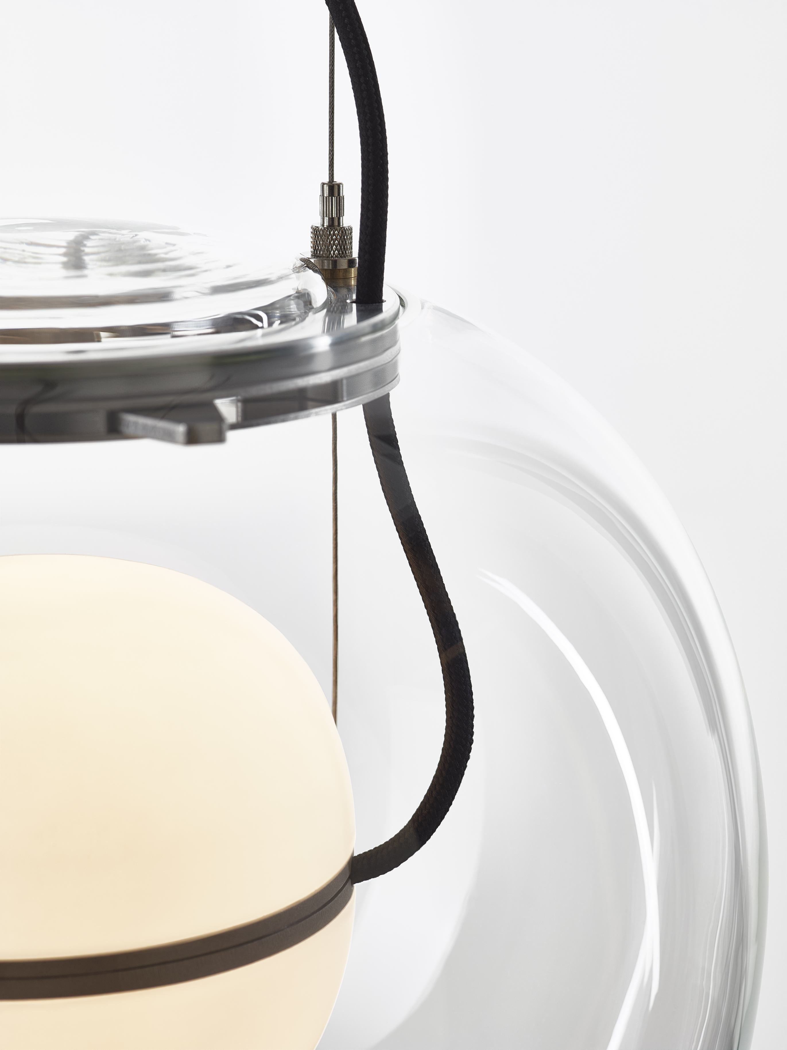 Lampa wisząca BIG ONE dmuchane szkło