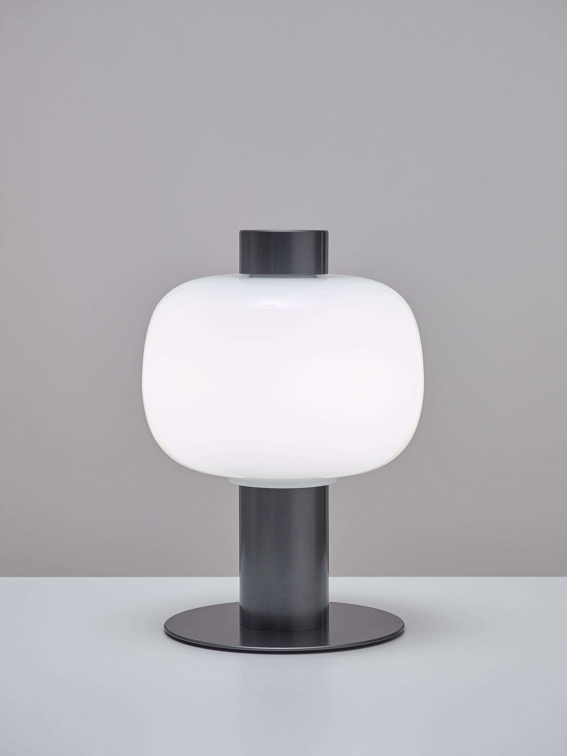 Lampa stojąca zewnętrzna BONBORI dmuchane szkło