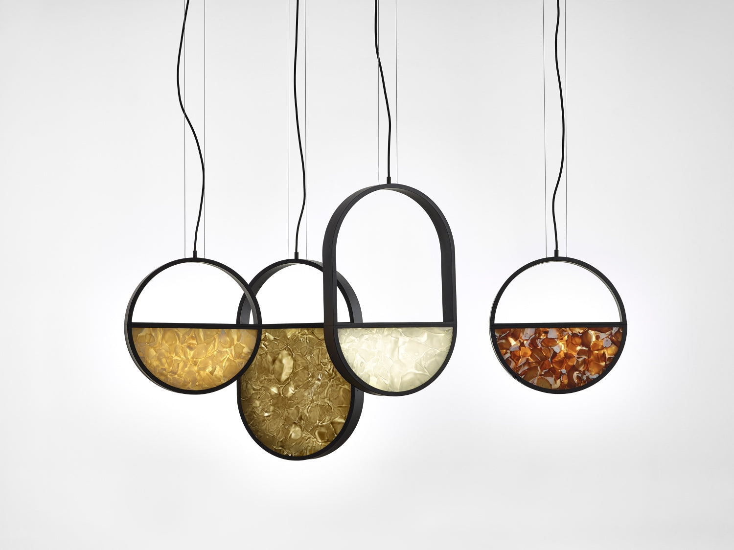 Lampa wisząca GEOMETRIC szkło błyszczące Brokisglass