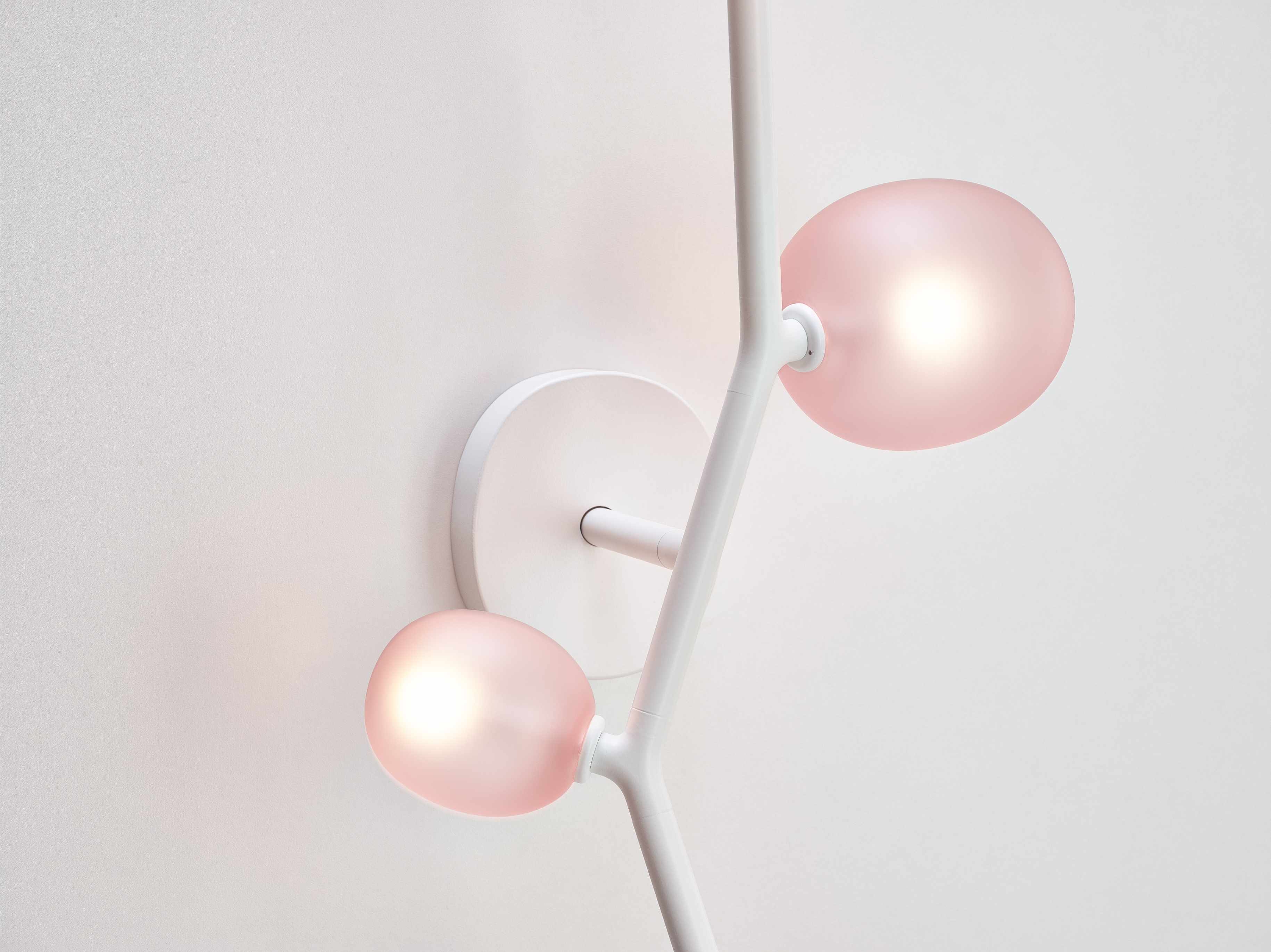 Lampa ścienna IVY szkło matowe