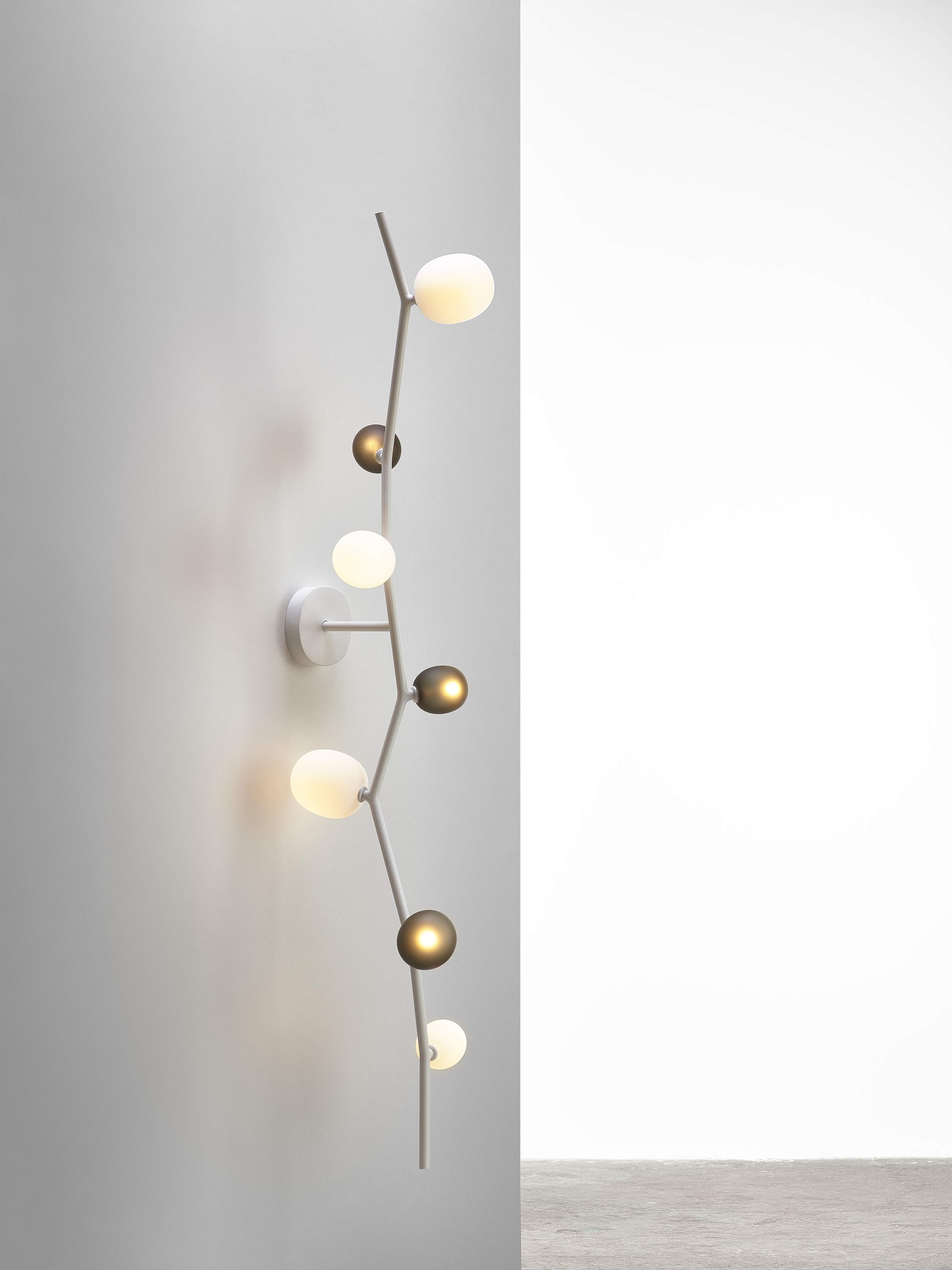 Lampa ścienna IVY szkło matowe