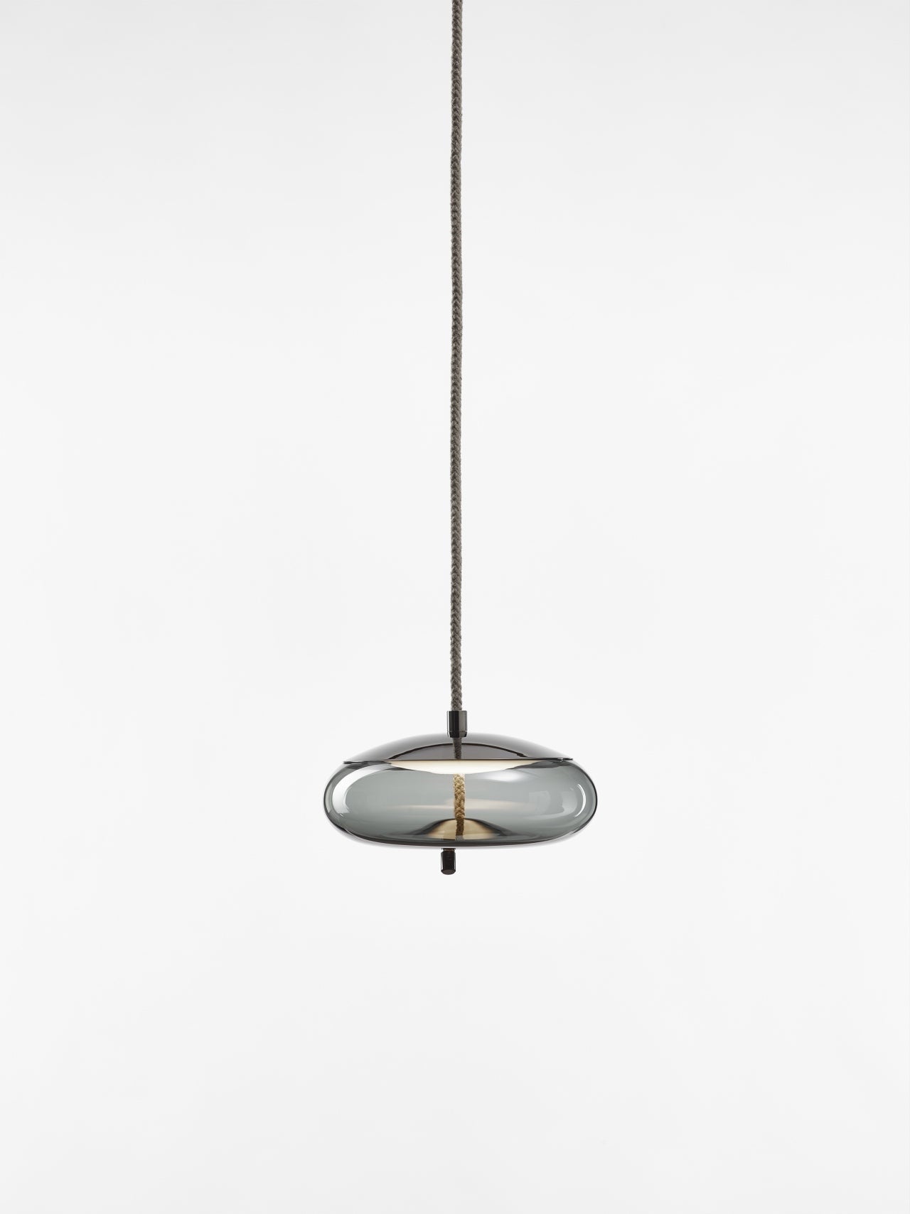 Lampa wisząca KNOT SMALL - DISCO szklana