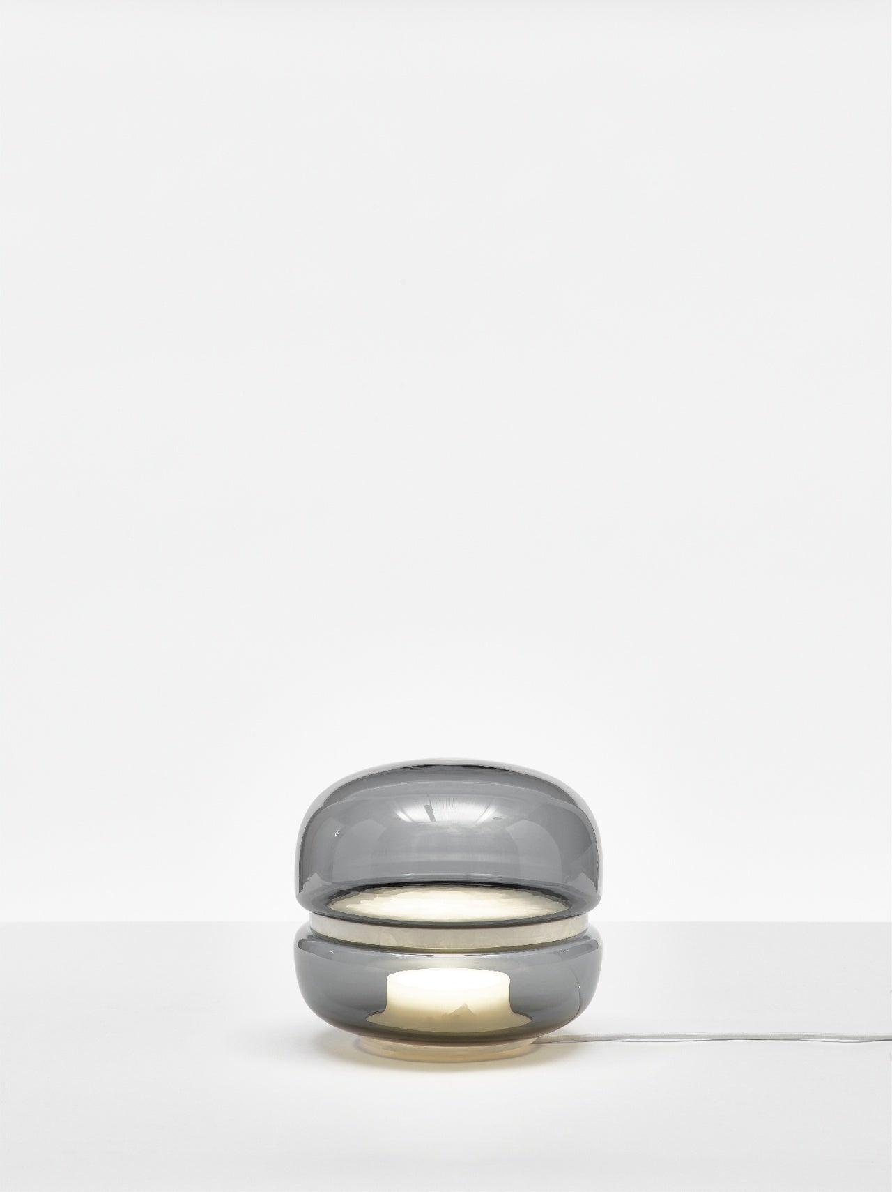 Lampa stołowa MACARON MINI dmuchane szkło z onyksem