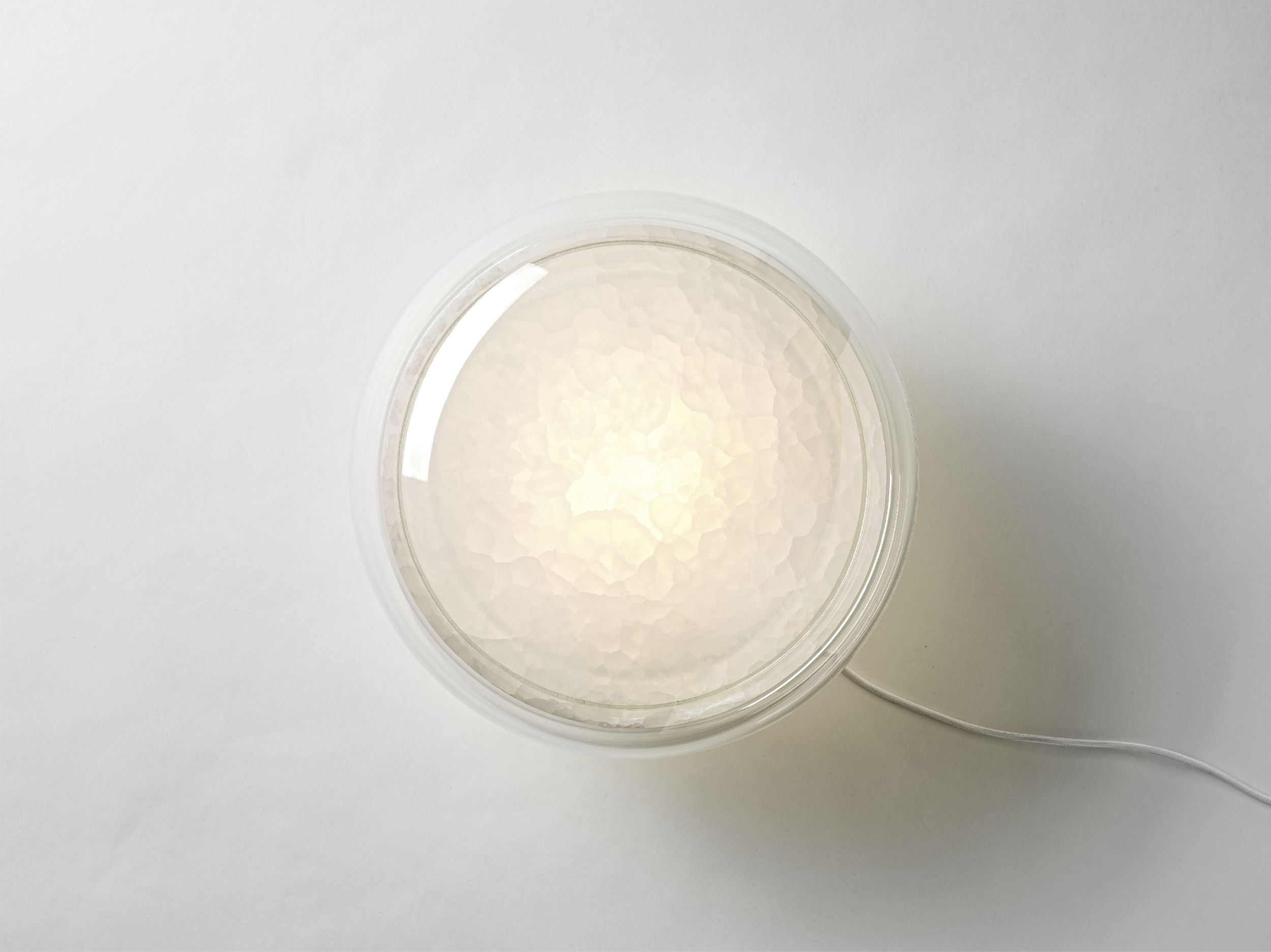 Lampa stołowa MACARON M dmuchane szkło z onyksem