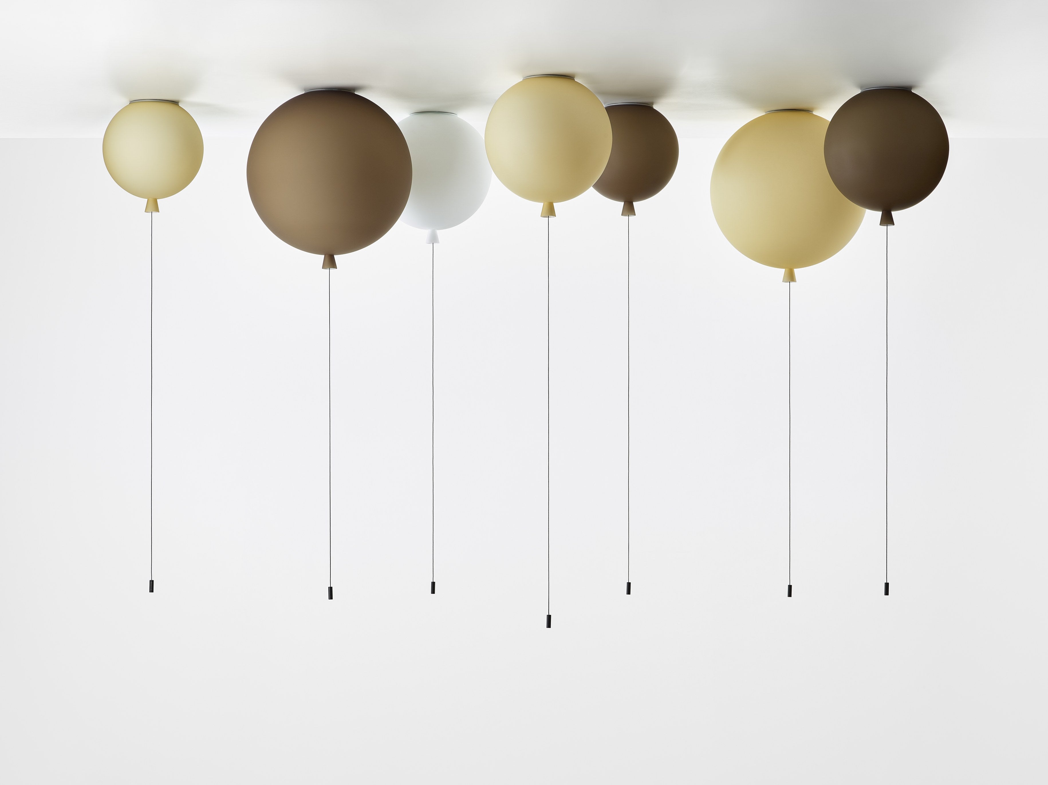 MEMORY ceiling lamp frosted glass