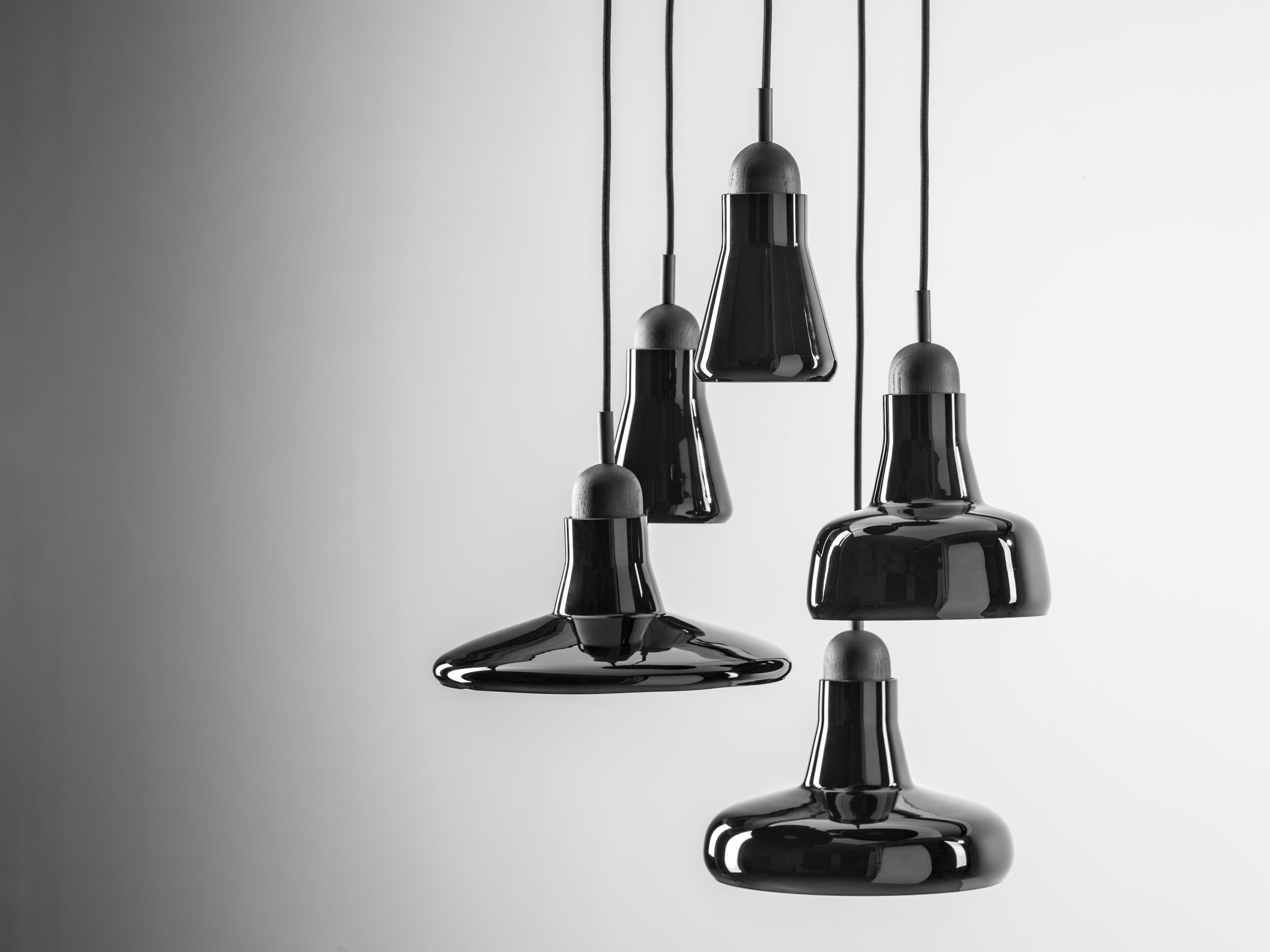 Lampa wisząca SHADOWS - SET RING szkło błyszczące
