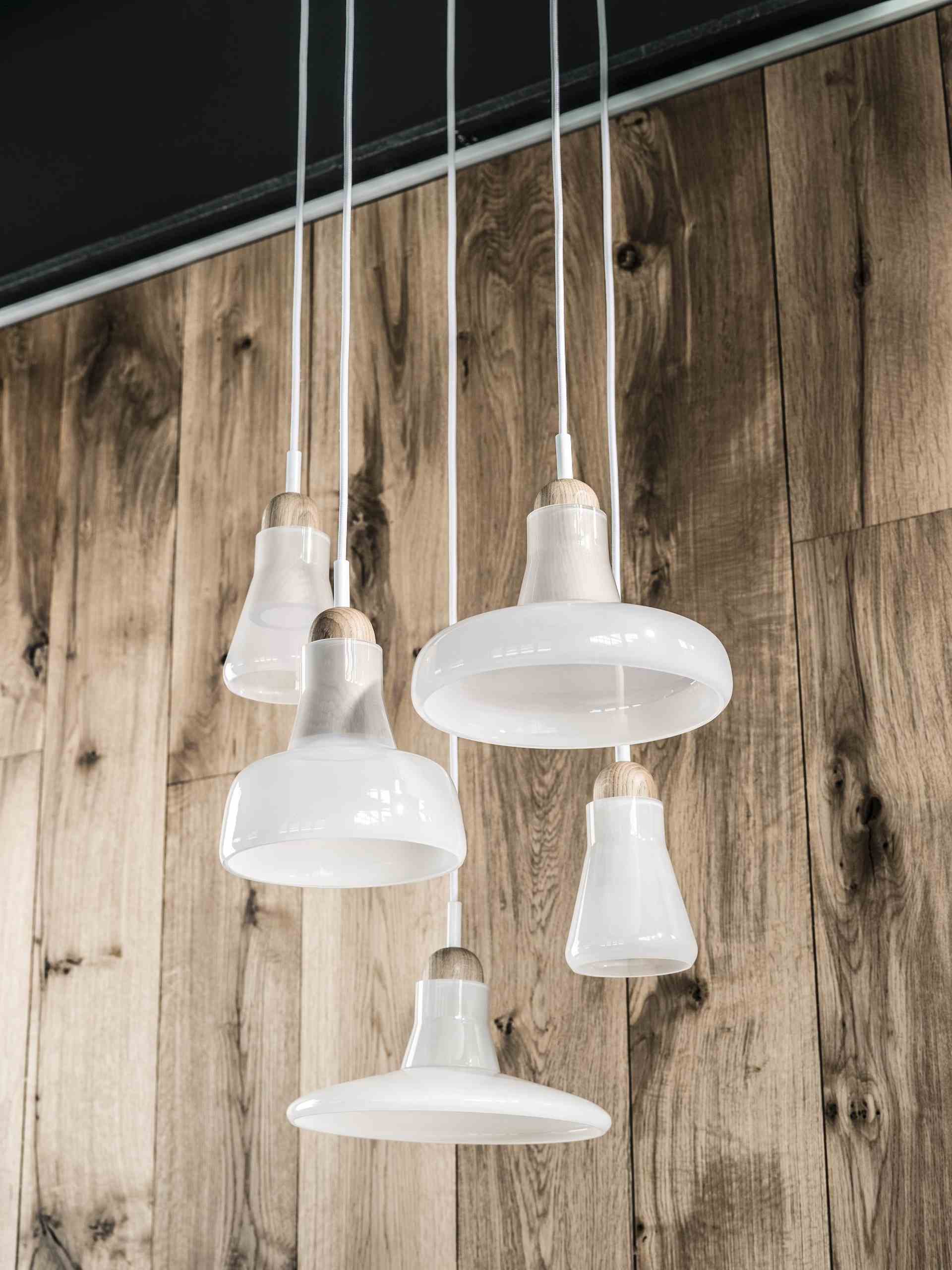 Lampa wisząca SHADOWS - SET RING szkło błyszczące