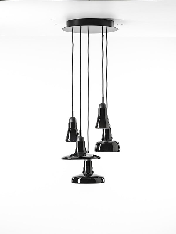 Lampa wisząca SHADOWS - SET RING szkło błyszczące