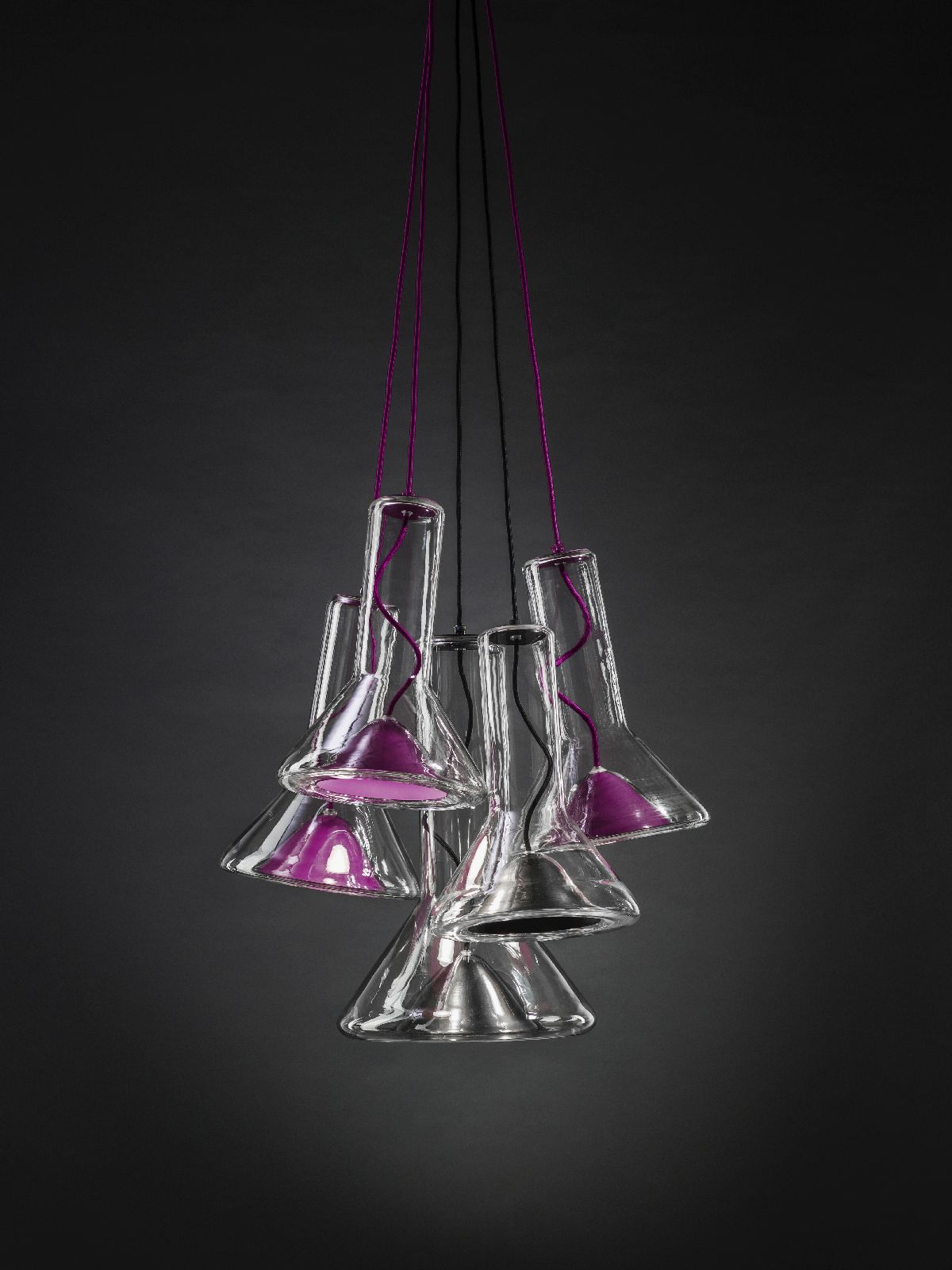 Lampa wisząca WHISTLE szkło dmuchane