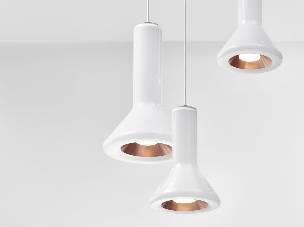 Lampa wisząca WHISTLE szkło dmuchane
