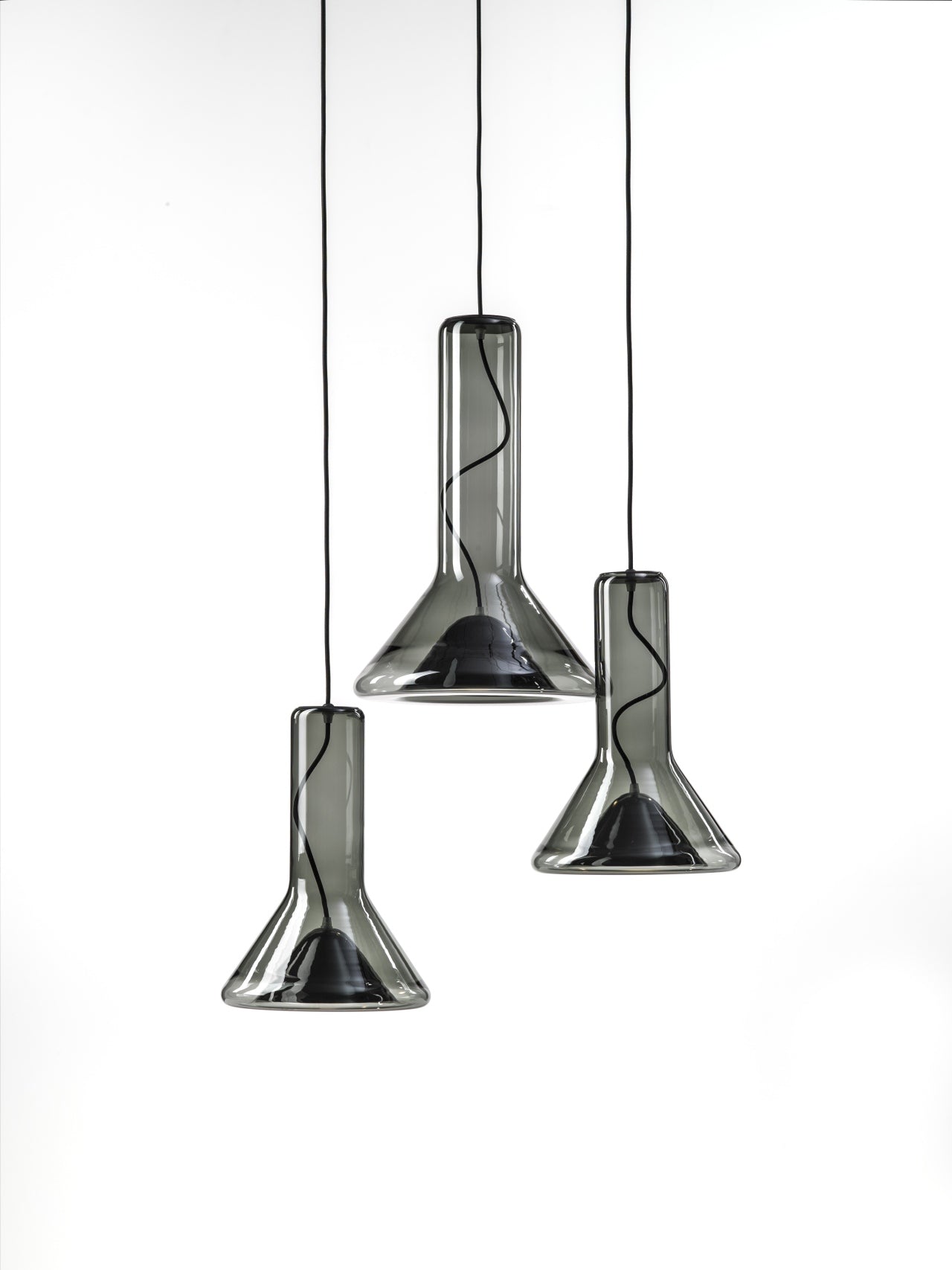 Lampa wisząca WHISTLE szkło dmuchane