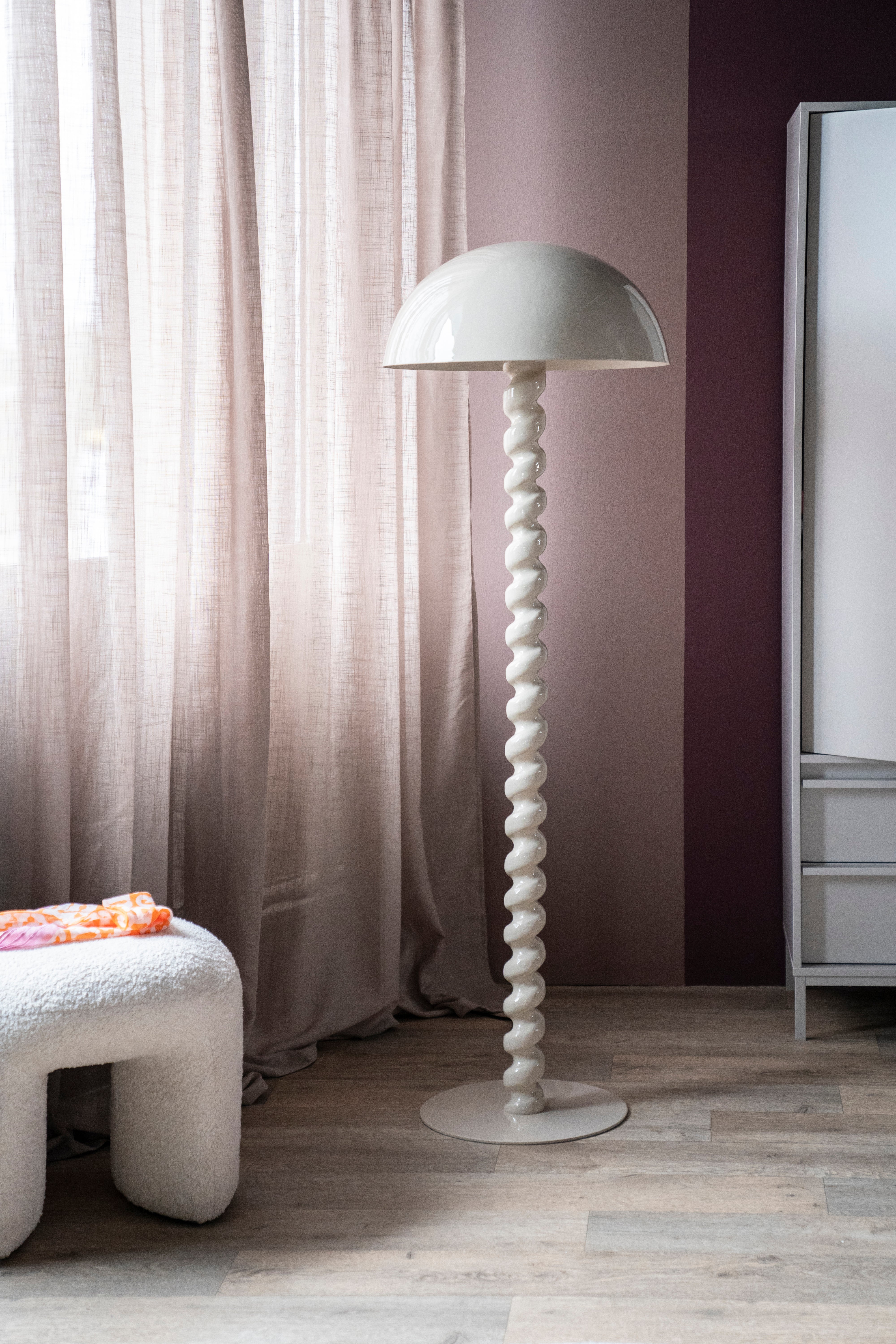 Lampa podłogowa LUOX beżowy