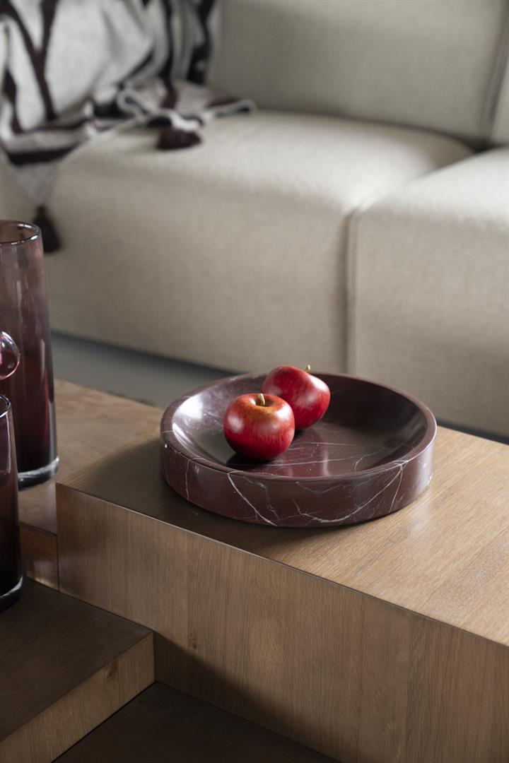 Taca BOWL zielony marmur