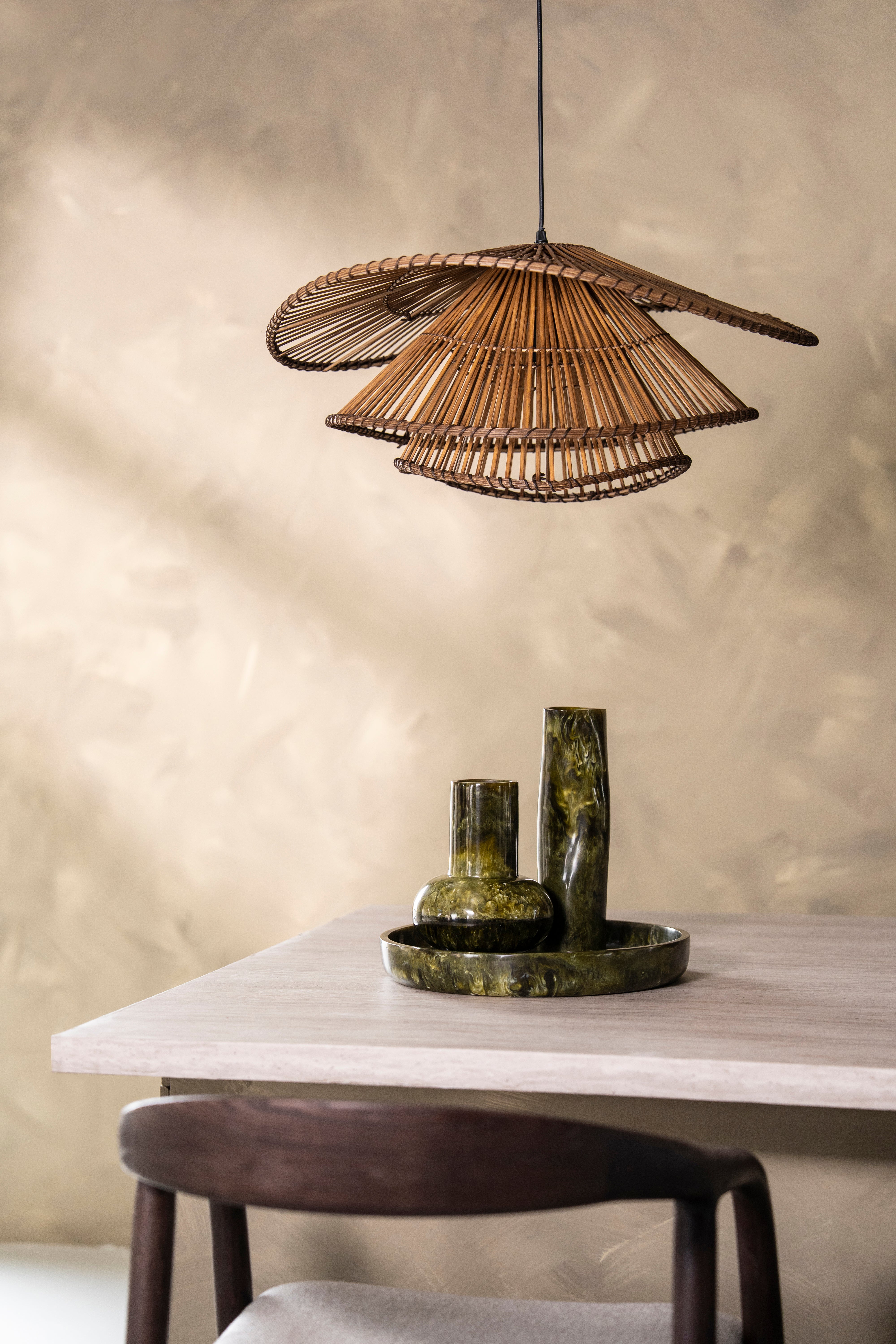 Lampa wisząca YARIN bambus
