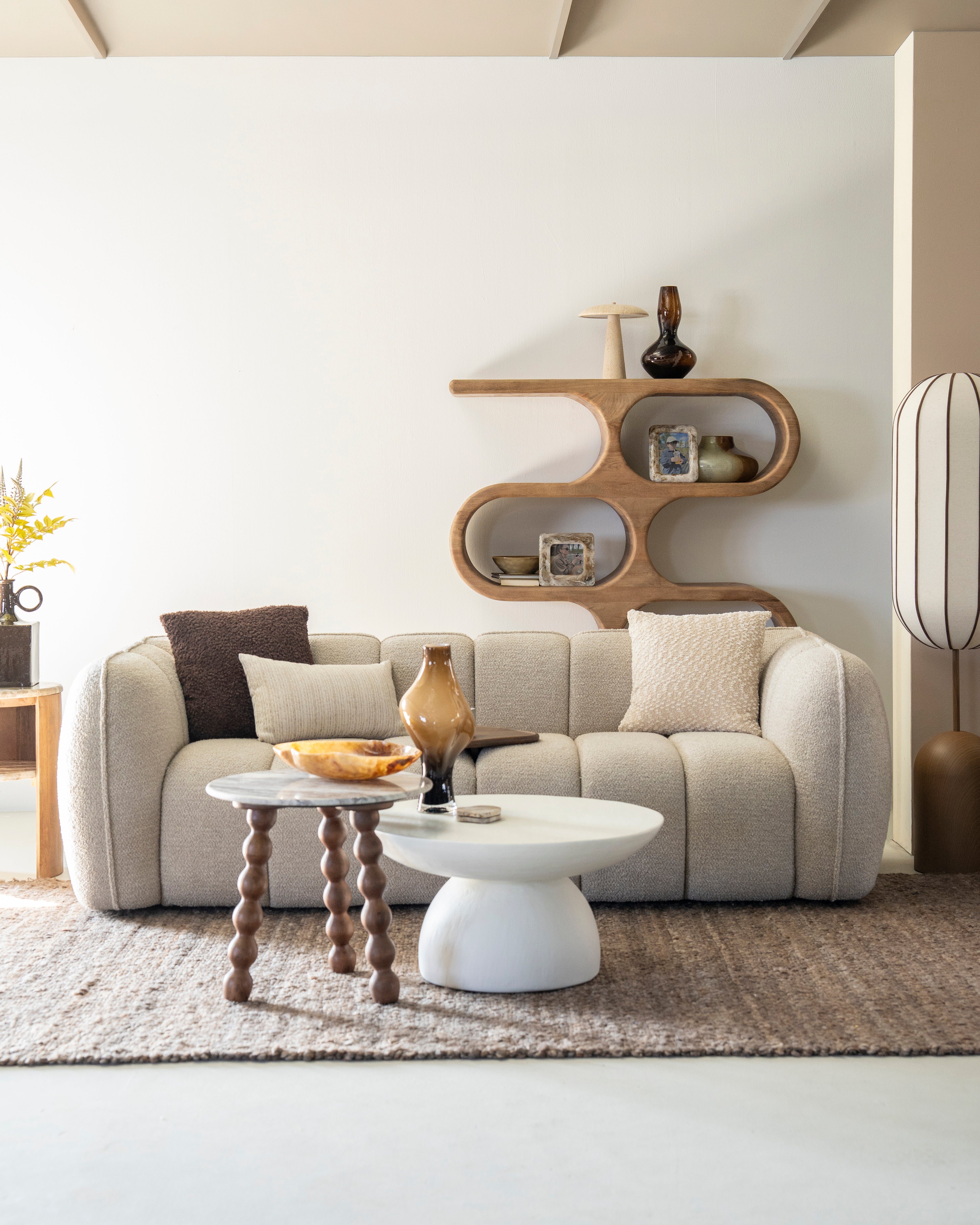 Sofa CUBETTO musztardowy