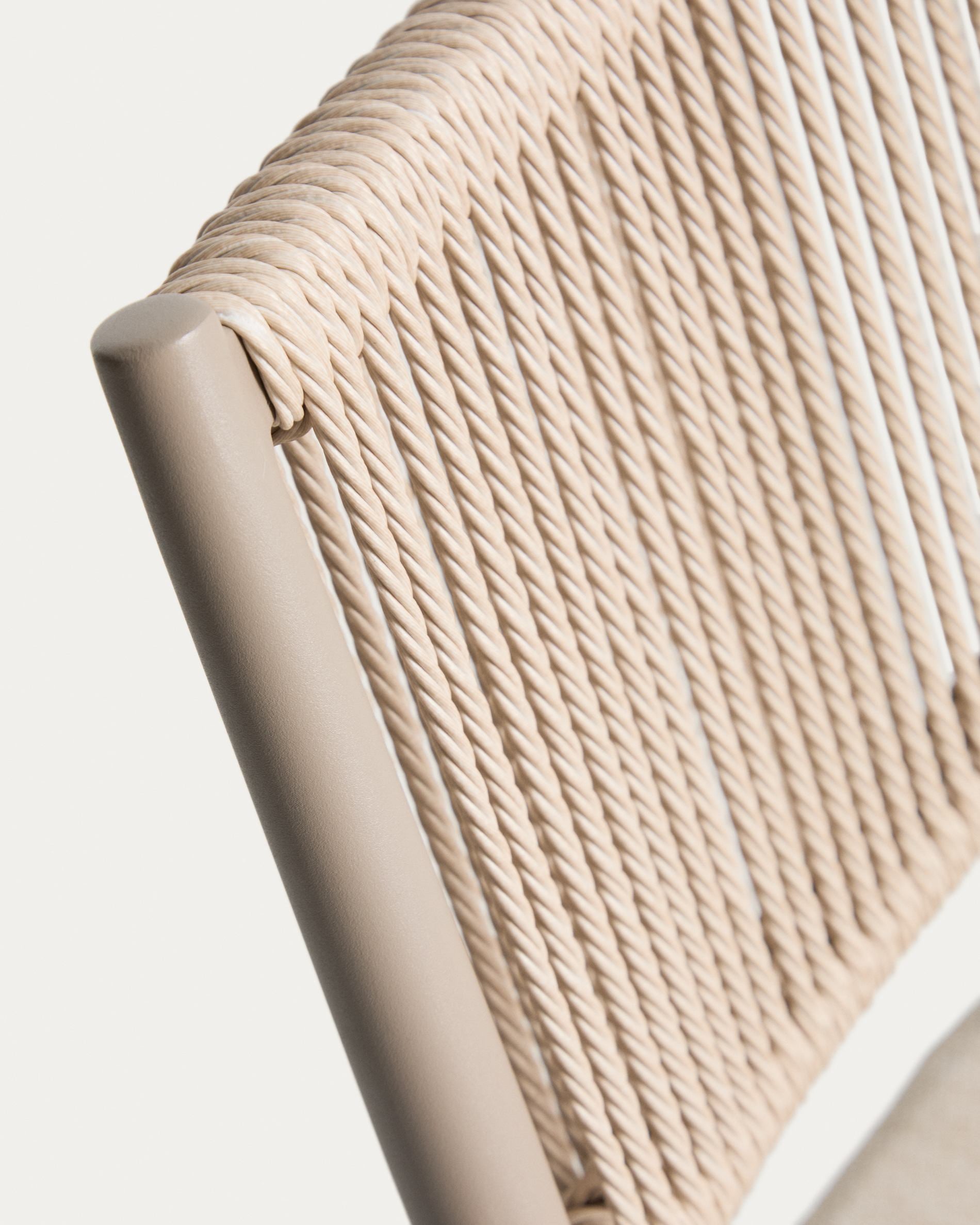 Krzesło ogrodowe ARGASI szarobeżowy