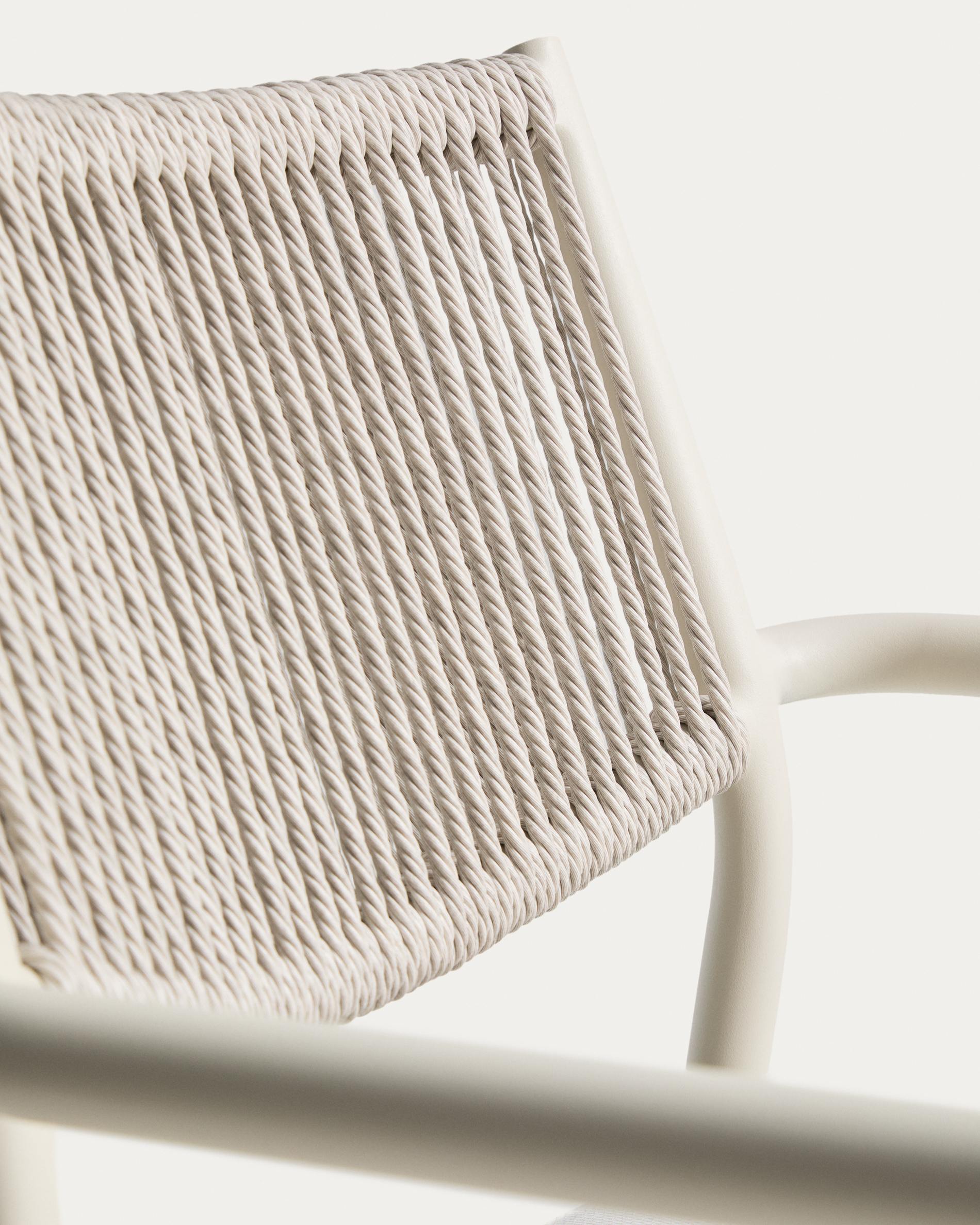 ARGASI ecru garden chair