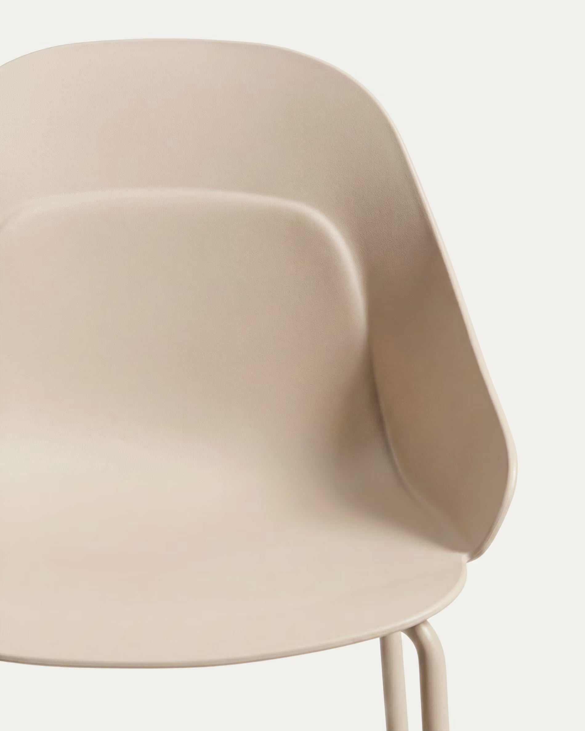 Krzesło barowe SANILE beżowy